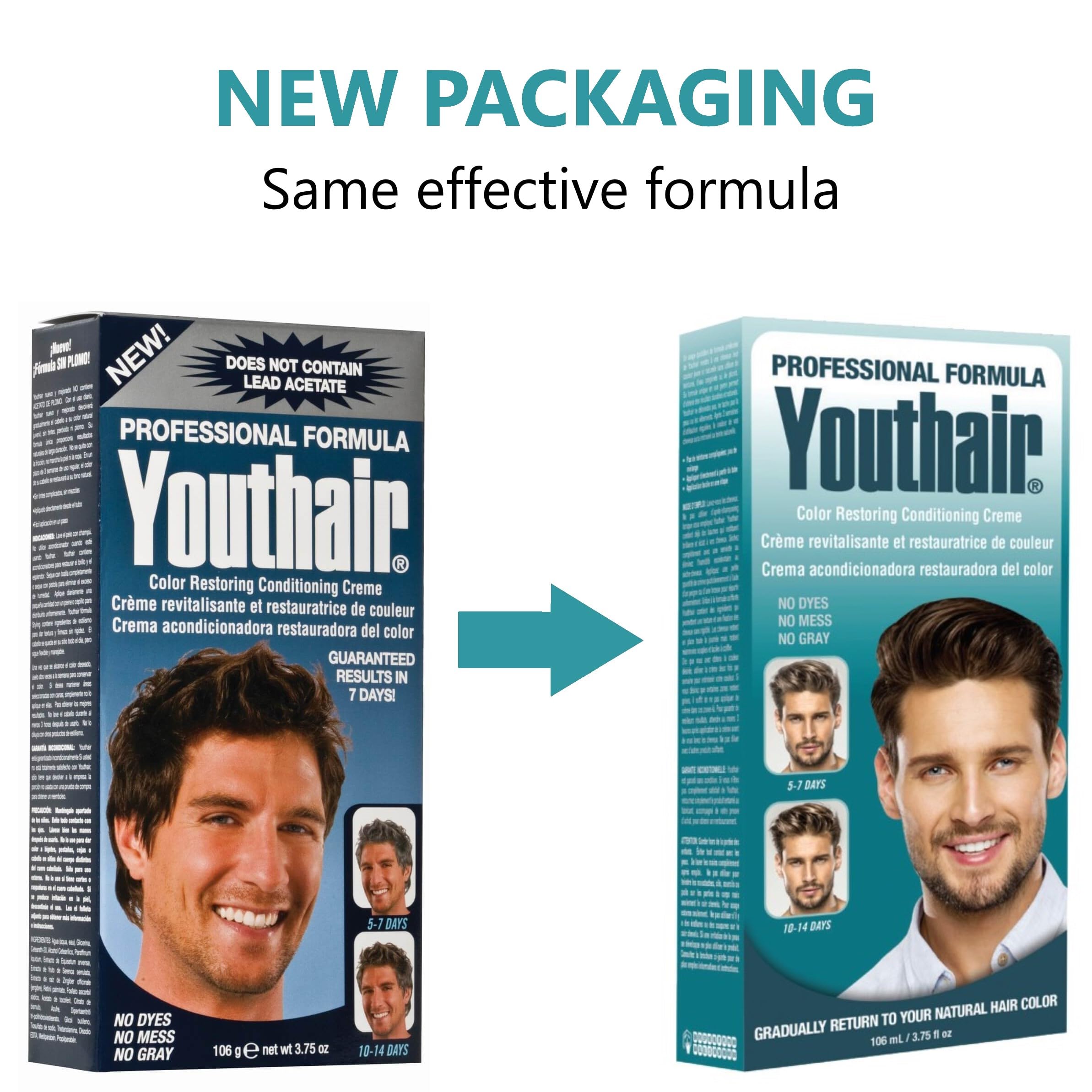 Youthair Creme Lead-Free 3.75 oz. (Pack of 2) by Youthair