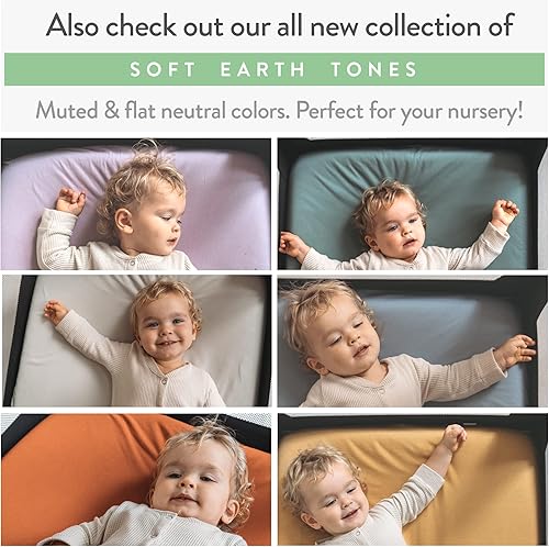 Miniatura 6 de Sábanas de moisés para colchón de 32 x 19 pulgadas, compatible con Ronbei, Pamobabe, Nordmiex moisés, 100% algodón jersey, animales de granja,