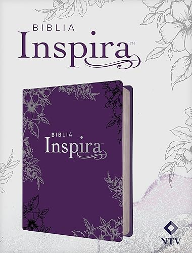 Biblia Inspira Ntv (Tapa Dura de Sentipiel, Lavanda): Biblia Inspira Ntv - La Biblia Que Inspira Tu Creatividad