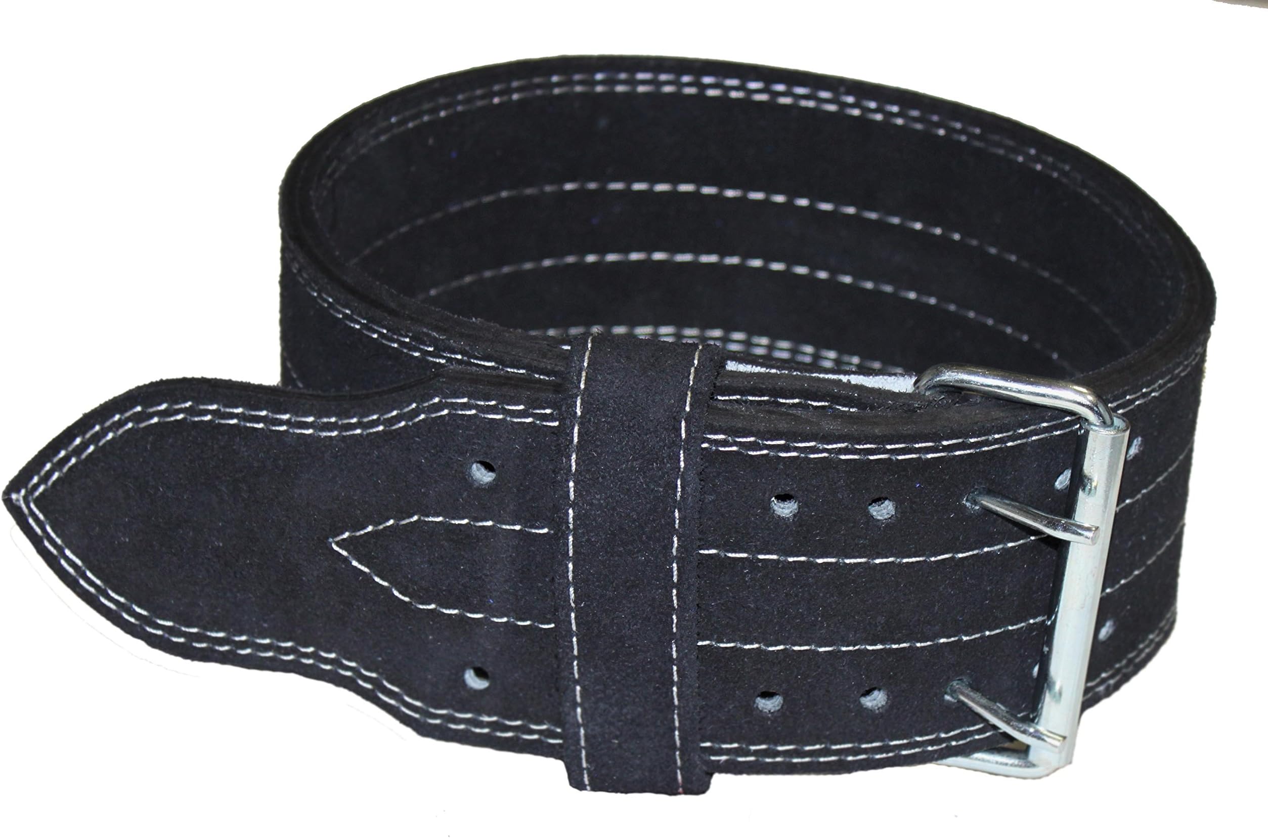 Lisaro KDK/Power Competition Belt Leather Special Sizes 135 cm Long, Black