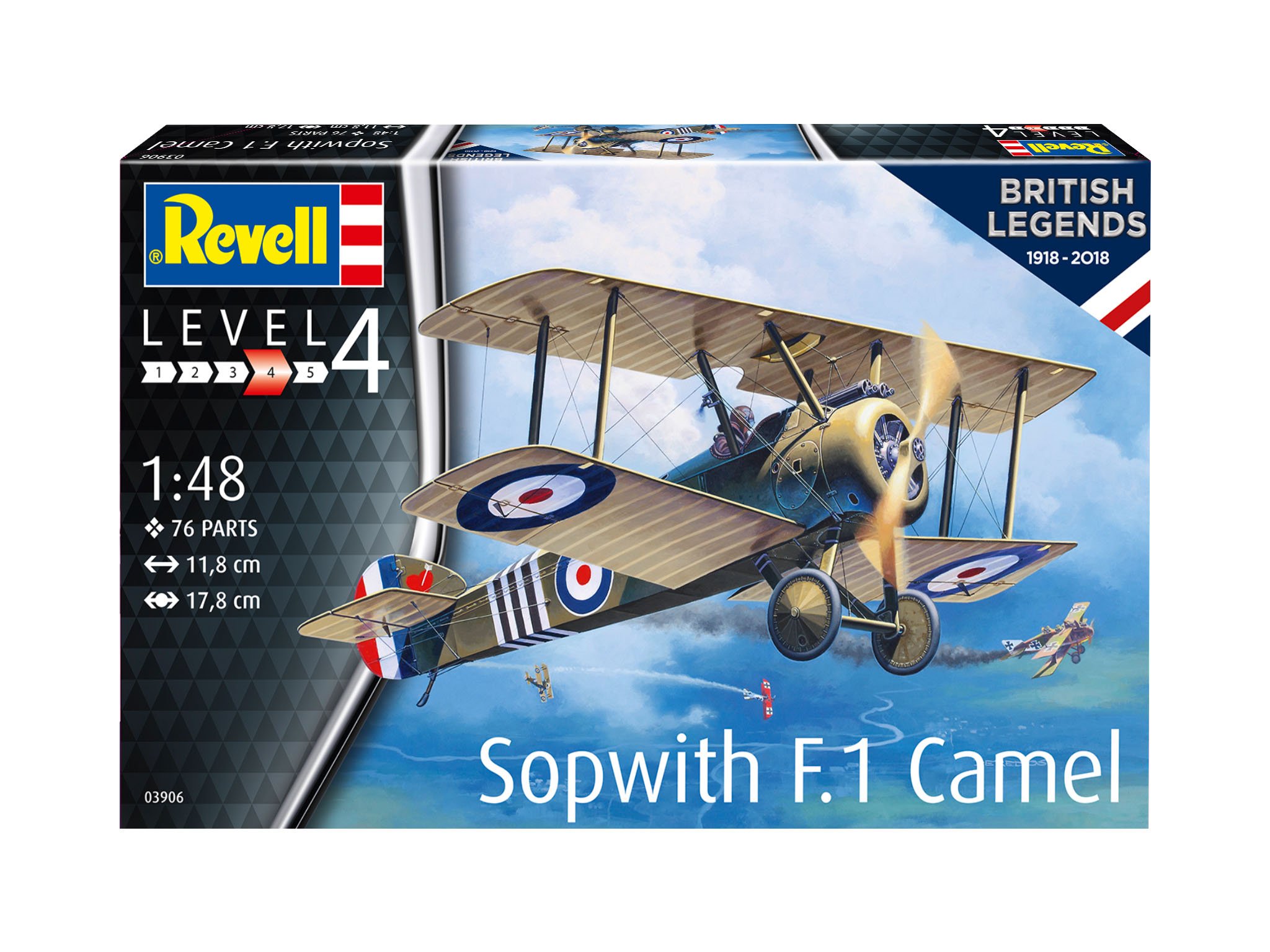 Miniatura Aviao Sopwith Camel F.1 Newray Coleçao Avião Verde