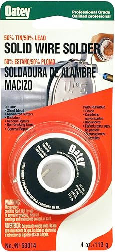 Oatey 53014 Soldadura de alambre, 1/4 lb