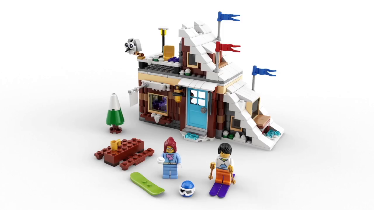 LEGO Creator 31080 "Modulares Wintersportparadies" Konstruktionsspielzeug, bunt – Bild 8