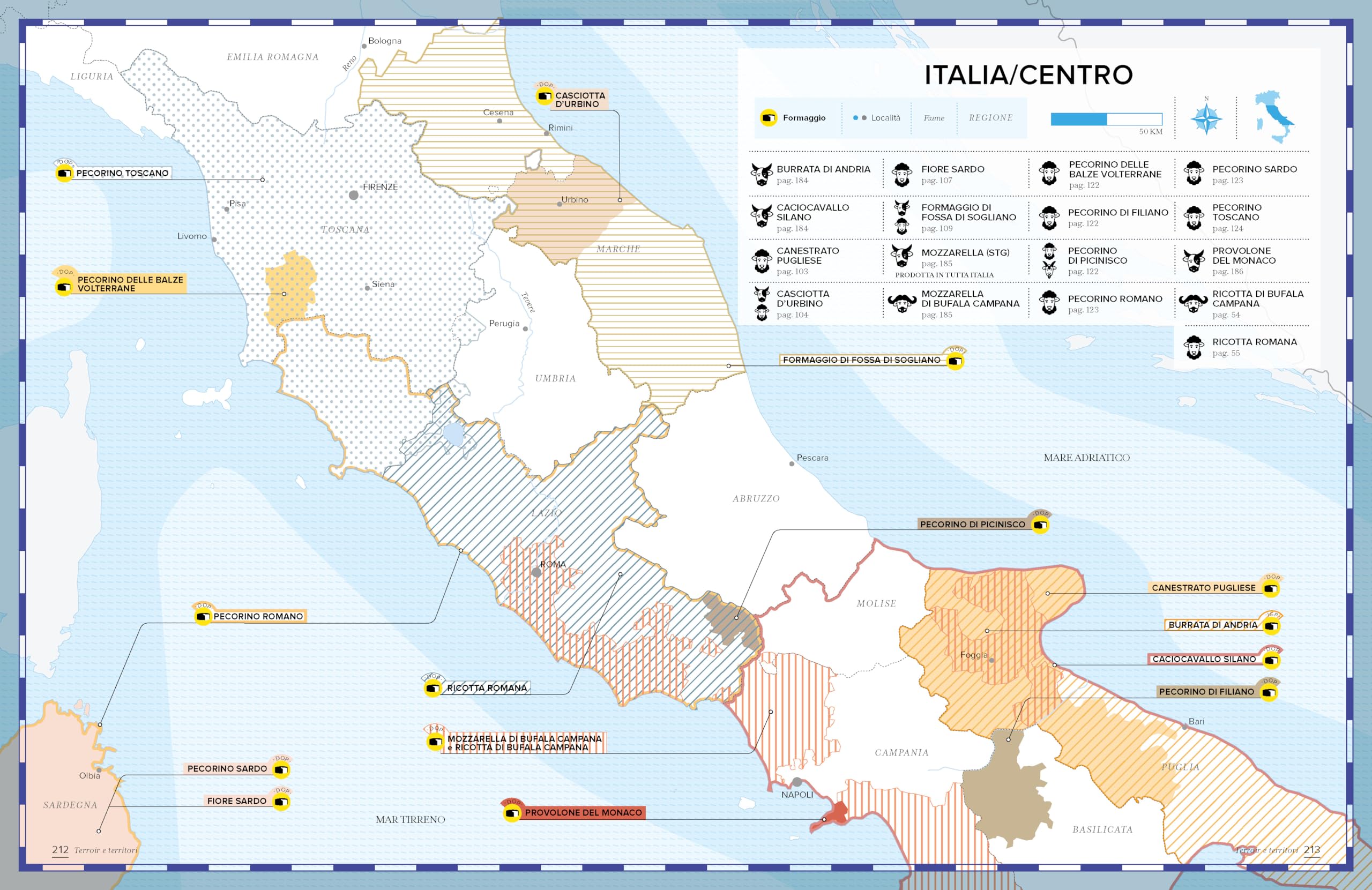 Atlante dei formaggi. Origini, territori, abbinamenti