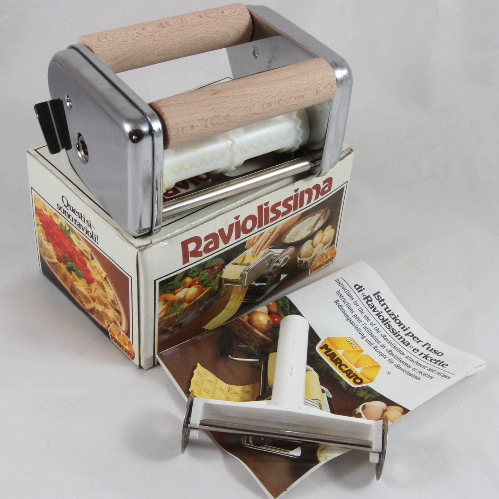 MARCATO ATLAS パスタ/ラビオリ マシン Raviolissima Amazon.com: OMC Marcato Raviolissima Ravioli Machine Attachment
