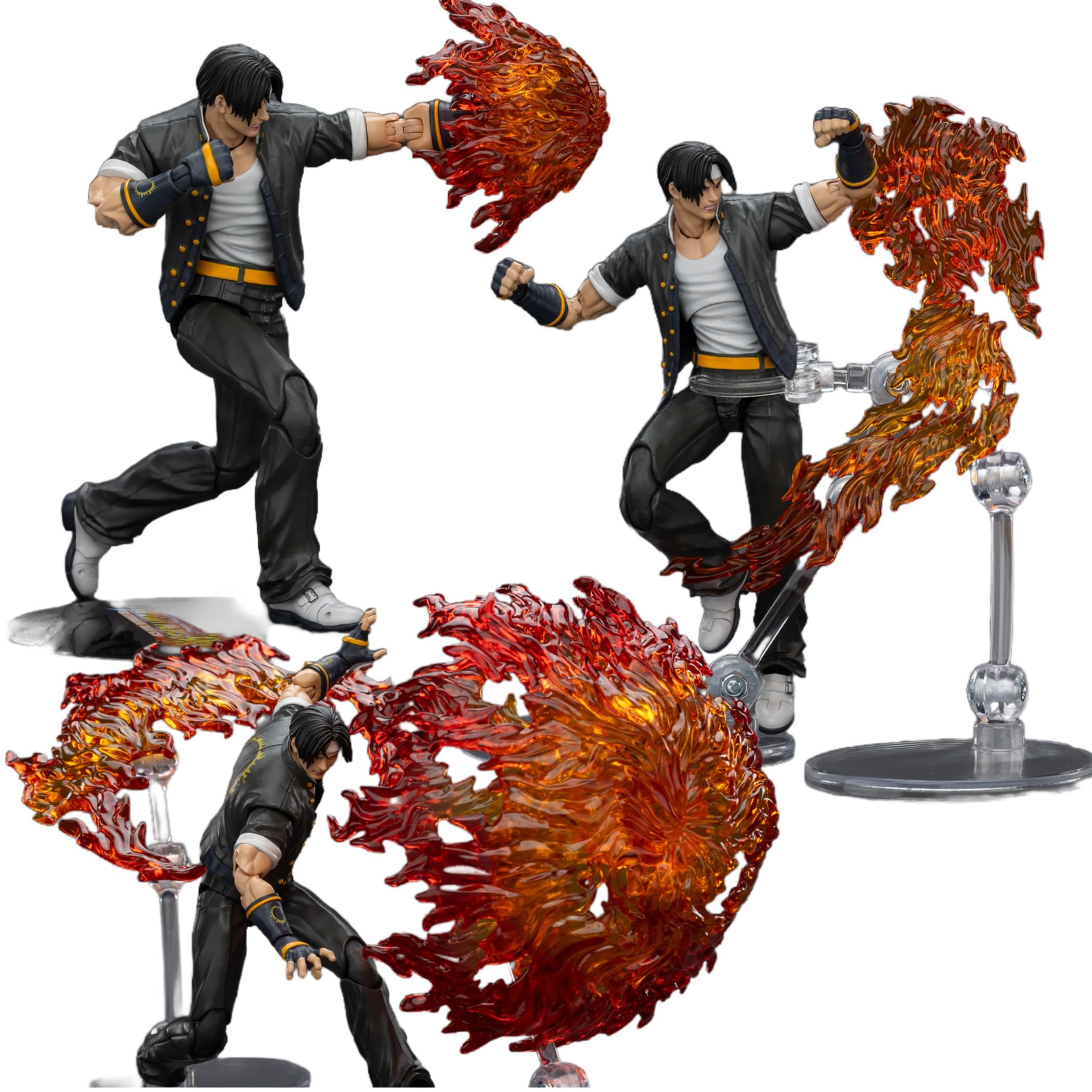 Amazon.com: JOYTOY SNK 1/18 Action Figures KOF 98UM Hero Team Kyo