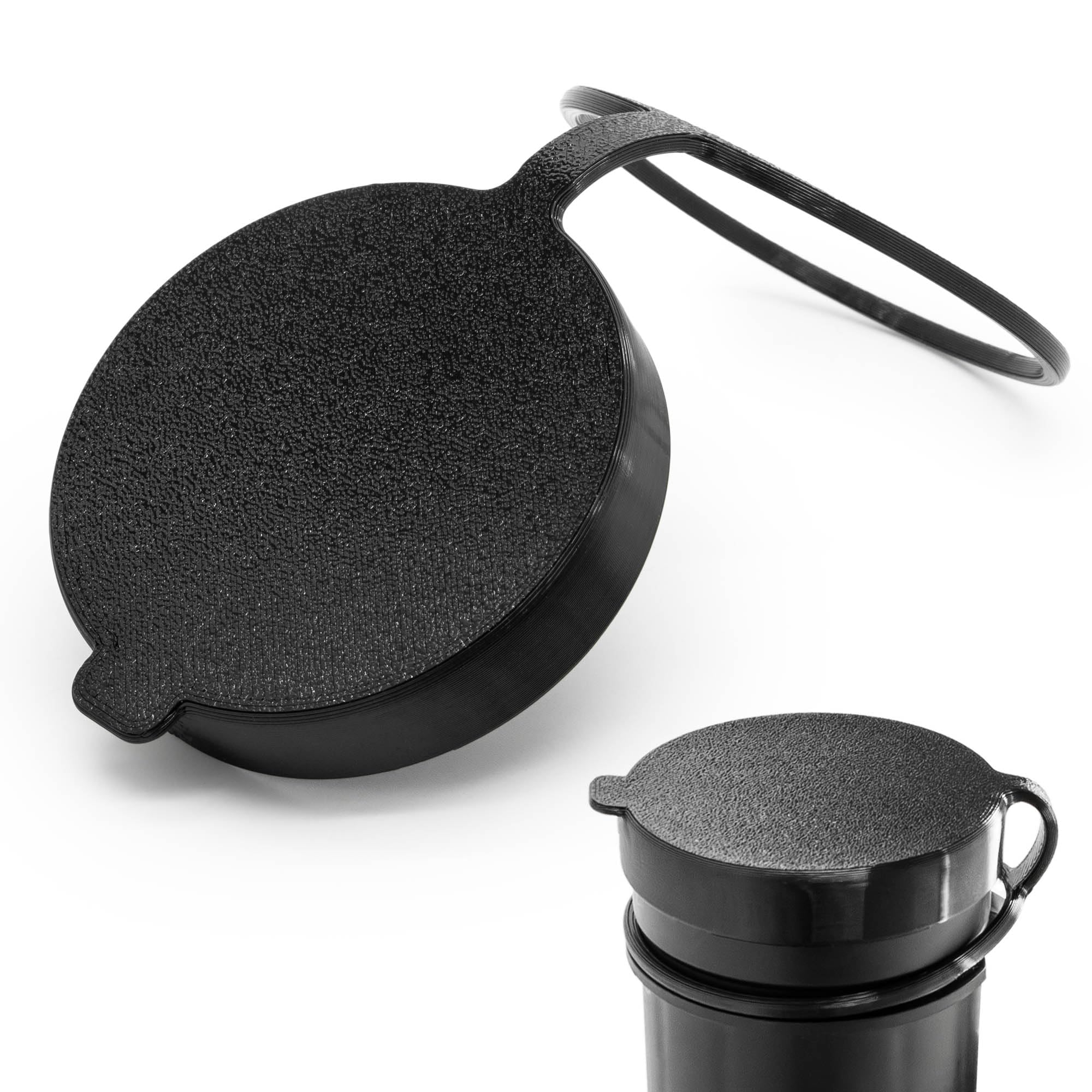Mobilefox Black Replacement Lid Suitable For Leifheit Ground Sleeve, Protective Cover Suitable For Ground Anchors, Weather-Resistant And Robust Replacement Suitable For Your Laundry Umbrella, Perfect Fit And Durable
