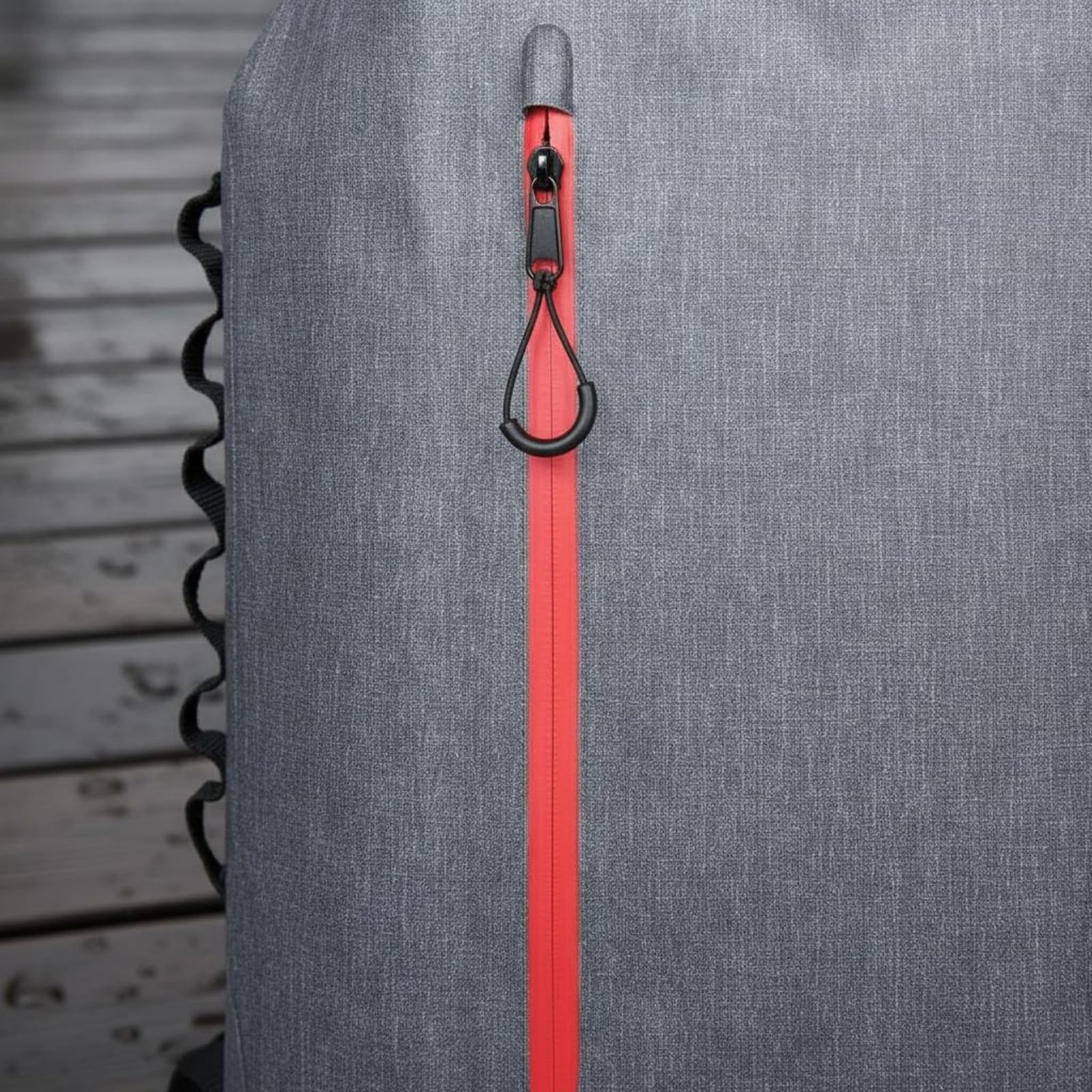 Gralara Outdoor Rucksack Wasserdicht Rucksack Tasche Daypack mit Rolltop IPX8 30L Cationisches Gewebe Mehrere Fächer Verstellbare Schultergurte Unterstützende, Grau, Grau, Einheitsgröße