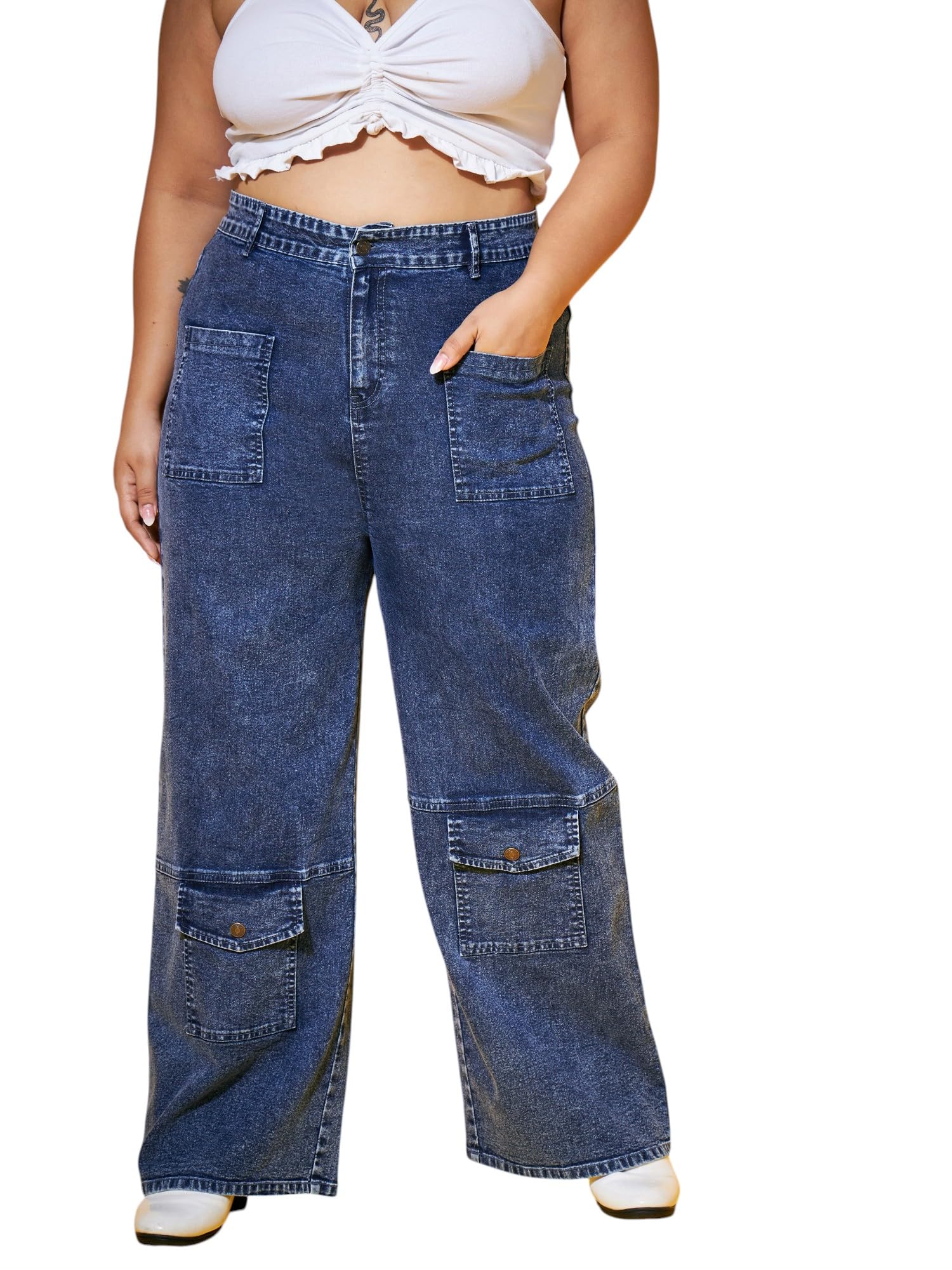sassafras curve Women's Straight Jeans-picture-14