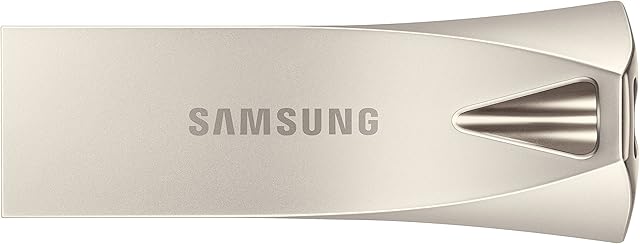 Samsung BAR Plus 128GB - 400MB/s USB 3.1 Flash Drive Champagne Silver (MUF-128BE3/AM)