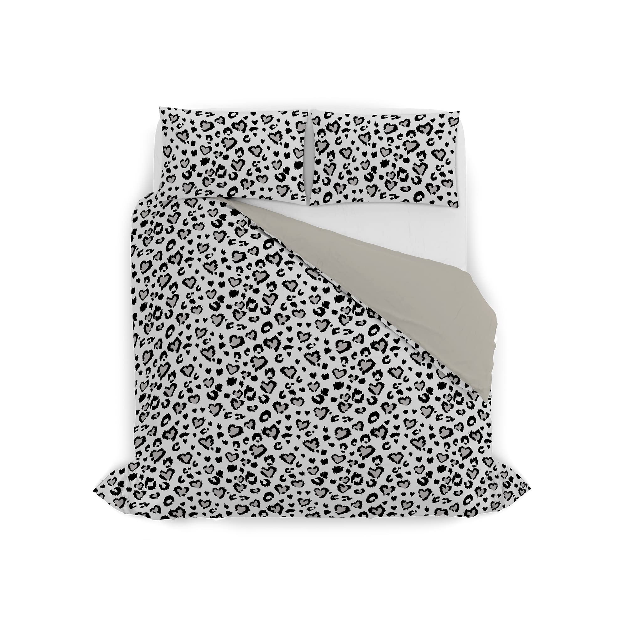 Italian Bed Linen Duvet Cover Fashion, Ingrid, Double - Image 3