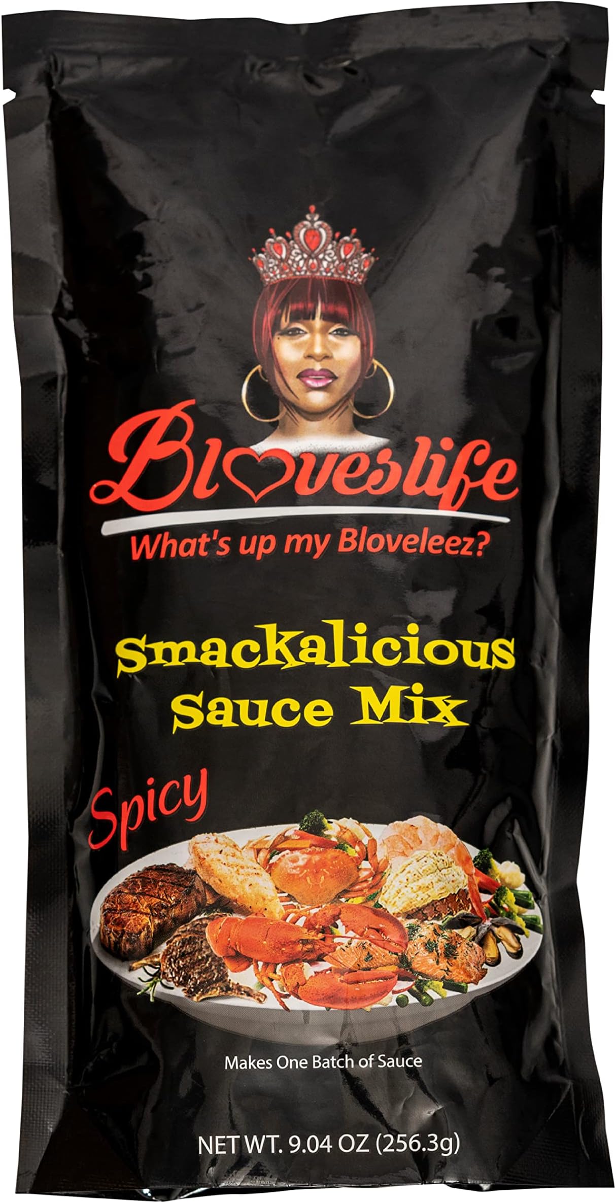 Bloveslife Blove'S Smackalicious Sauce Seasoning Mix, Hot Blove Mix Smacklicious With Cajun, Mild And Garlic Butter, Multifunction