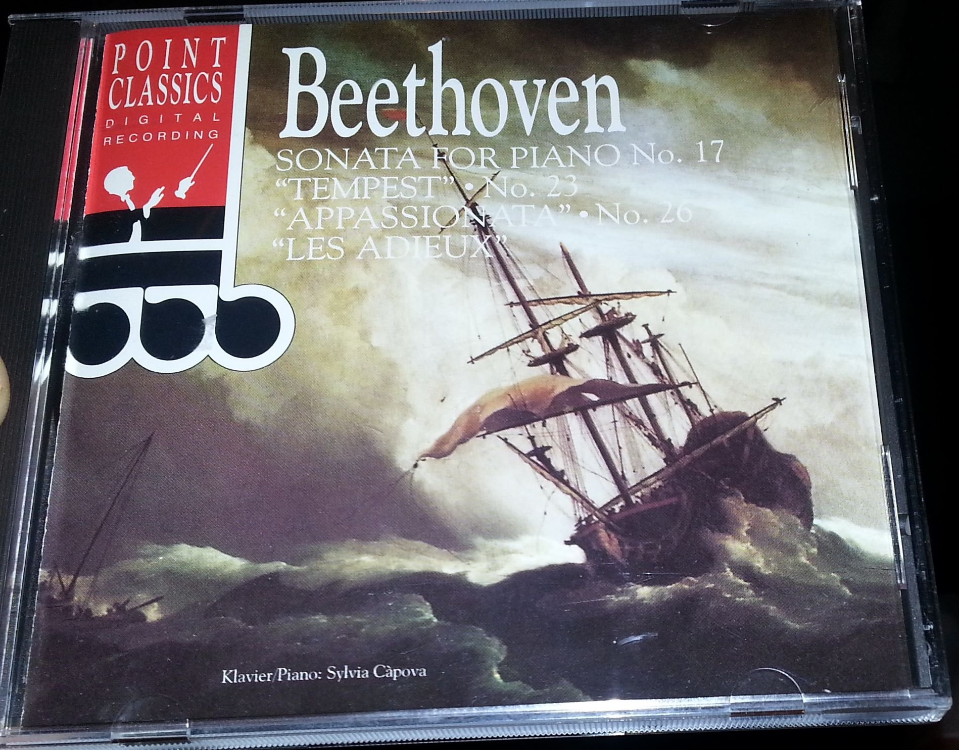 Beethoven - Sonata For Piano No. 17, 23 & 26 [Audio CD]