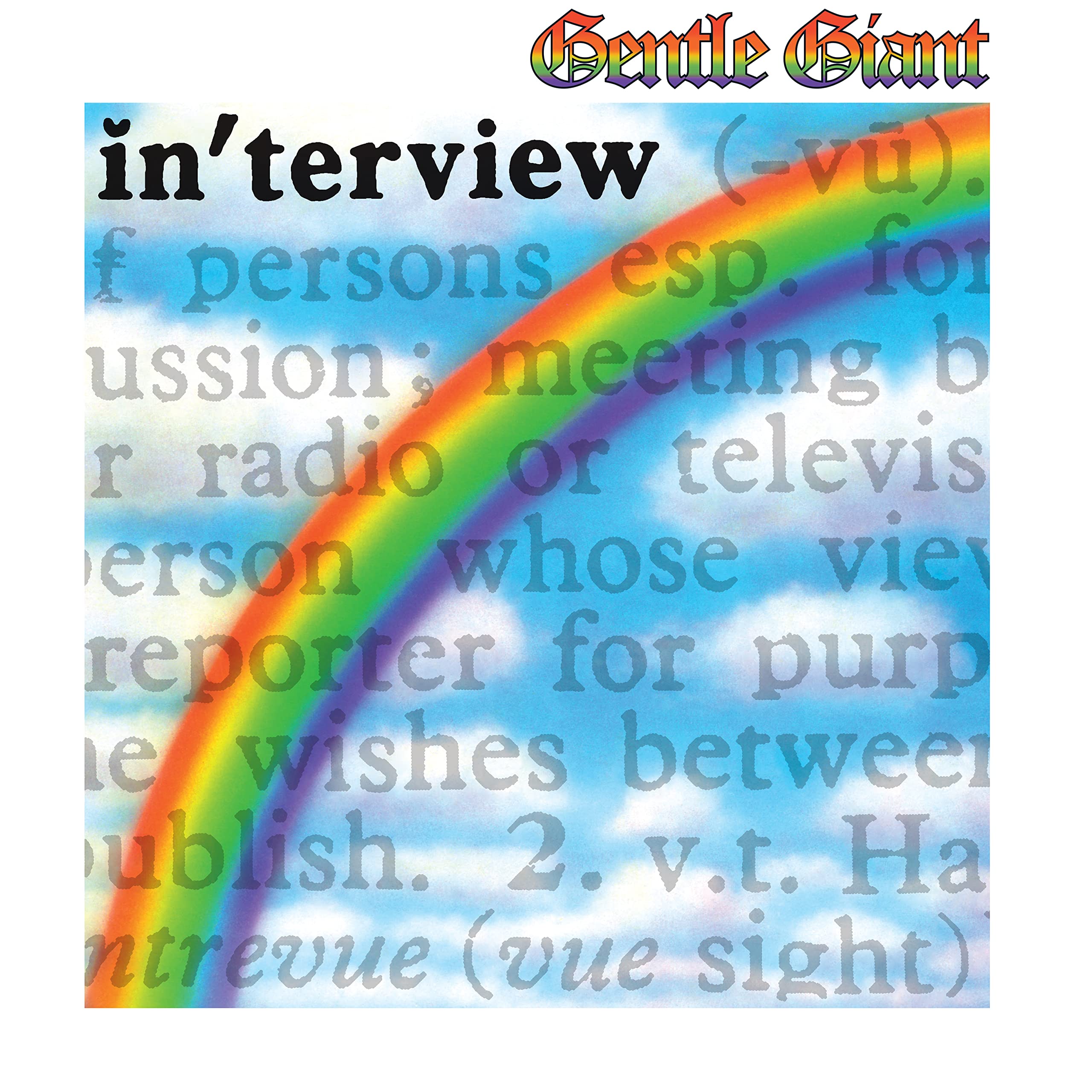 Gentle Giant In'terview CD CHRC1115 NEW