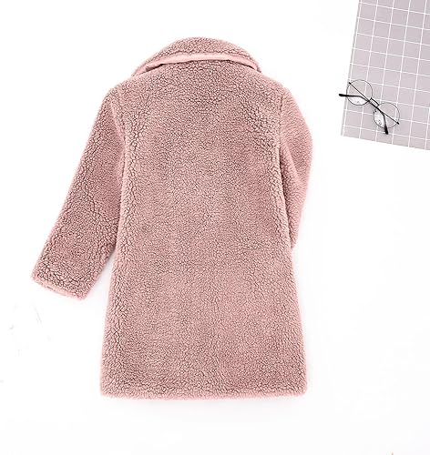 Miniatura 3 de Abrigo sólido de invierno grueso y cálido para niñas y bebés, 2 años