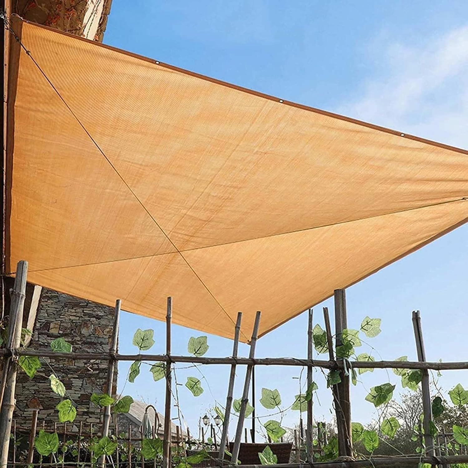 Sun Protection Shade, Outdoor Sun Shade Cover, Shade Cloth for Greenhouse, Plant Cover, Pergola, Backyard Patio, Chicken Coop, Barn Kennel