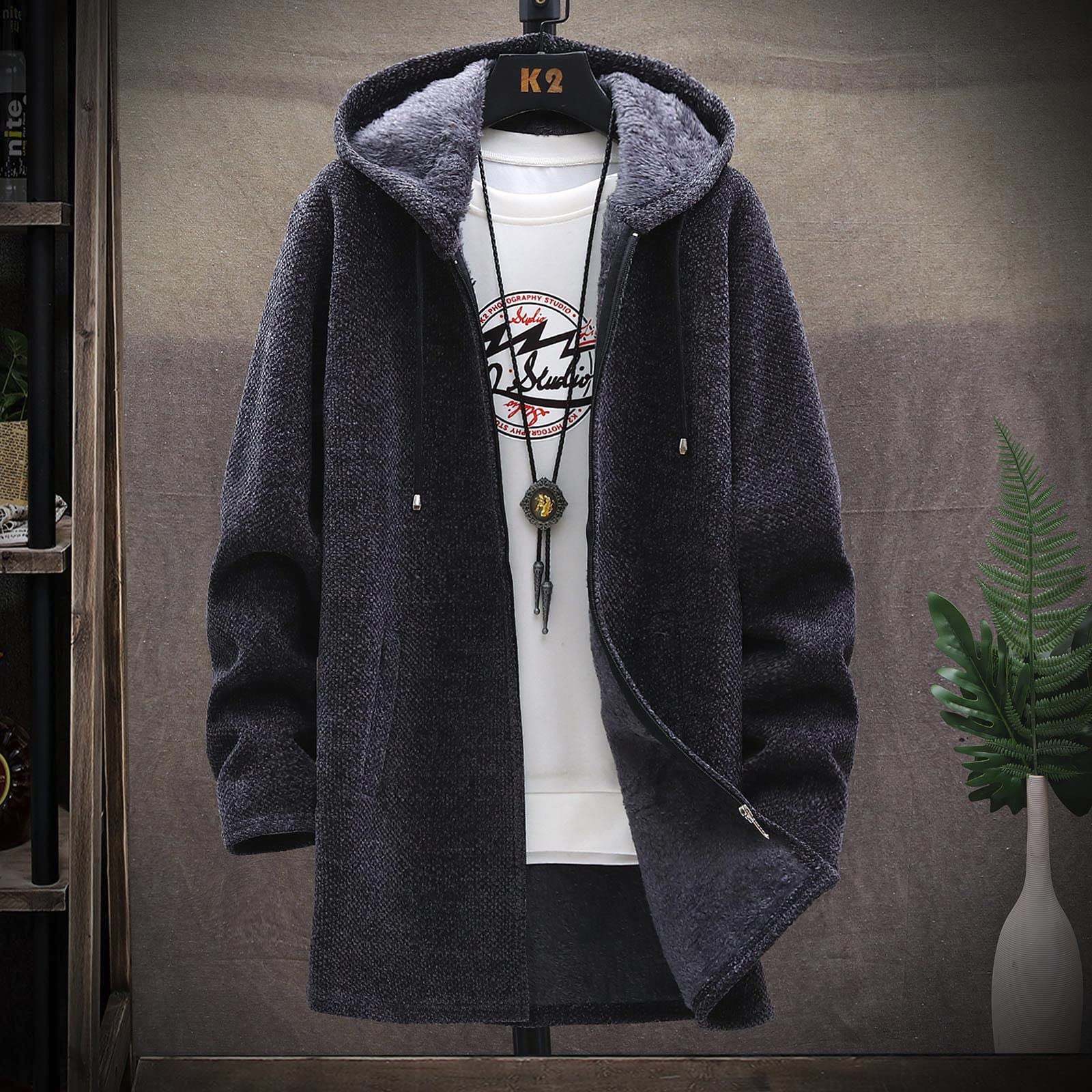 Giubbotto Uomo Invernale Invernali Leggero Casual Caldo Con Tasche Camera | Antivento Di Alta Qualità Elegante Sportivo Timeless Pile Uomo Trekking Resistente Slim Fit Alla Moda Comodo Pratico