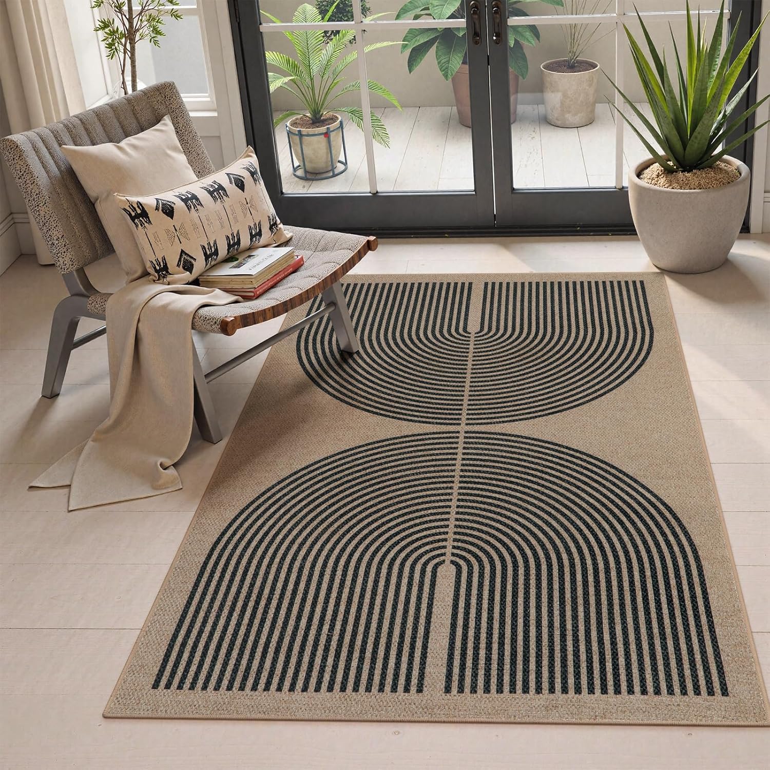 Rainbow Jute Entry Rug