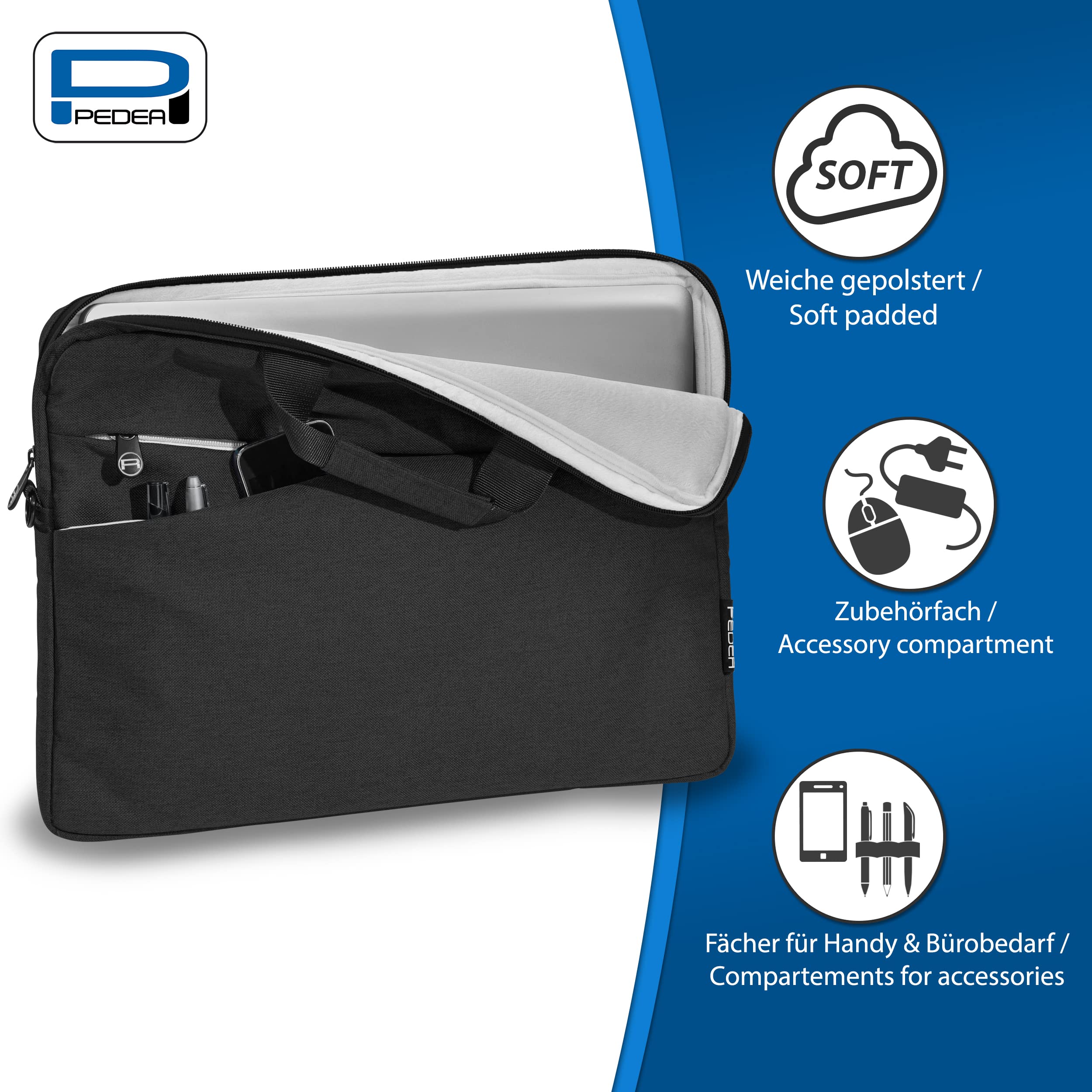 PEDEA Fashion Borsa per notebook