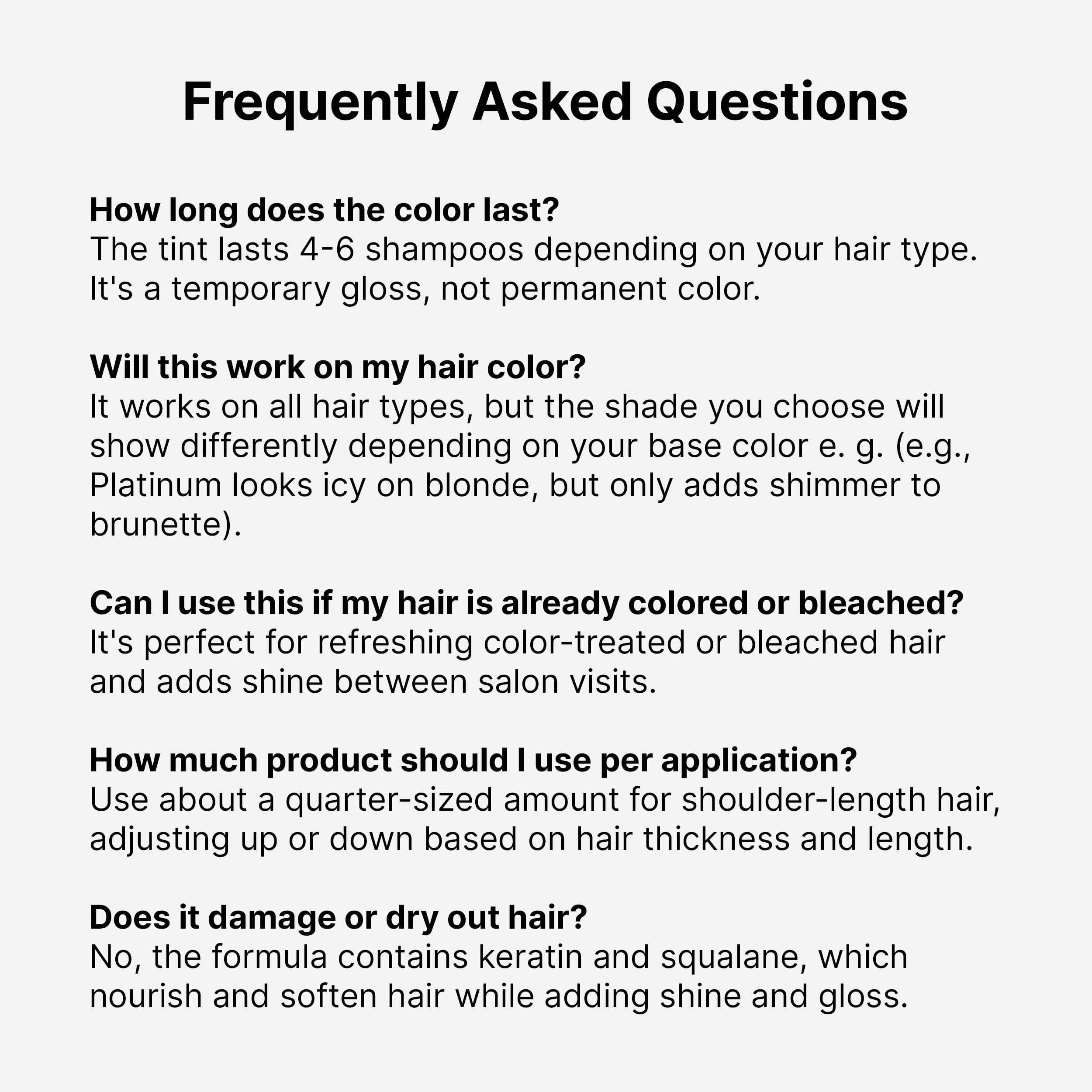 Keracolor High Shine Tinted Hair Gloss, In-Shower Hair Glaze, Sheer Color-Enhancing Glossing Treatment, Copper, 8 Fl Oz