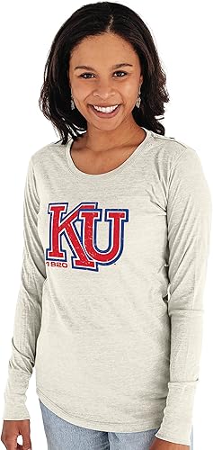 Miniatura 45 de Blue 84 Women's Tri-Blend Long Sleeve T-Shirt Campus
