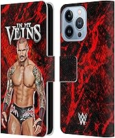 Vista 61 de Head Case Designs Officially Licensed WWE in My Veins Randy Orton Leather Wallet Case Compatible with Apple iPhone 7 Plus/iPhone 8 Plus