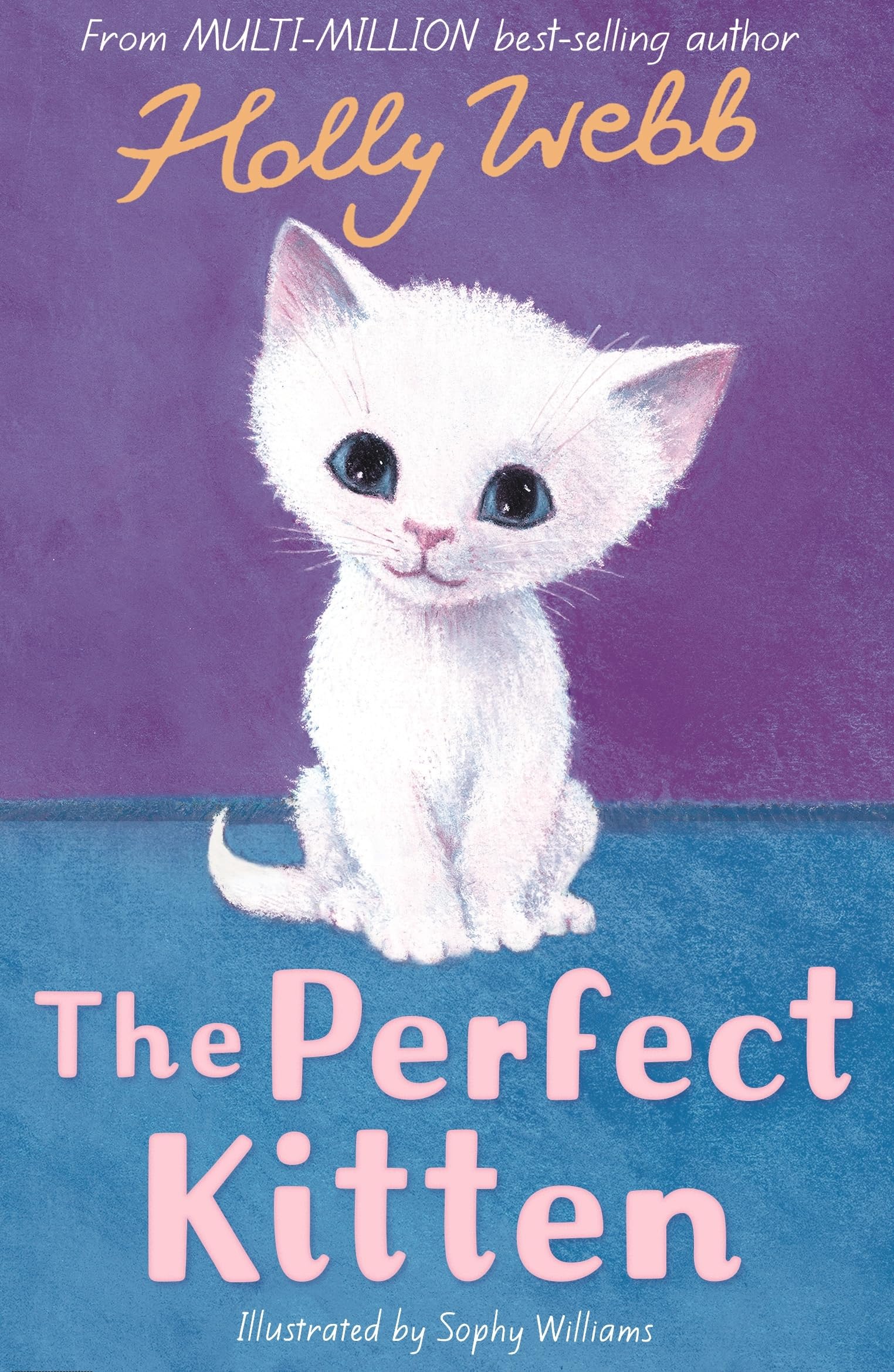 Holly Webb The Perfect Kitten Paperback Book - White