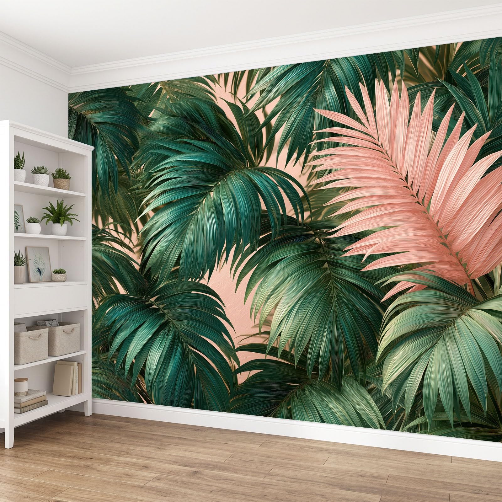 Monstera Palm Leaf Tapeta z włókniny