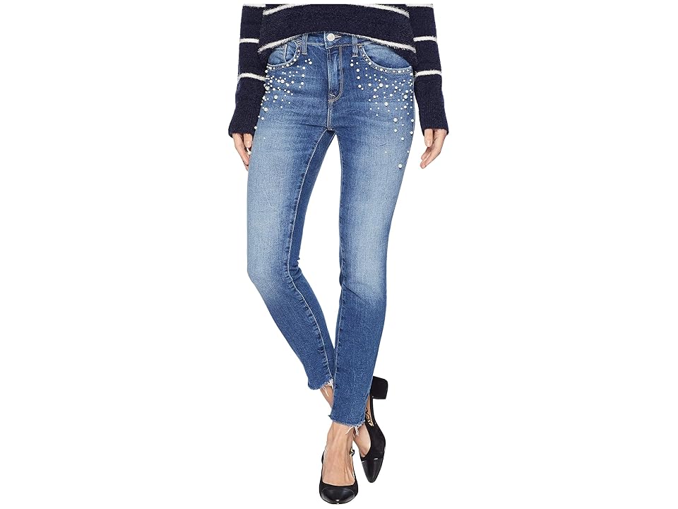 

Mavi Jeans Tess Jeans in Indigo Pearl Stripe (Indigo Pearl Stripe) Women's Jeans, Blue