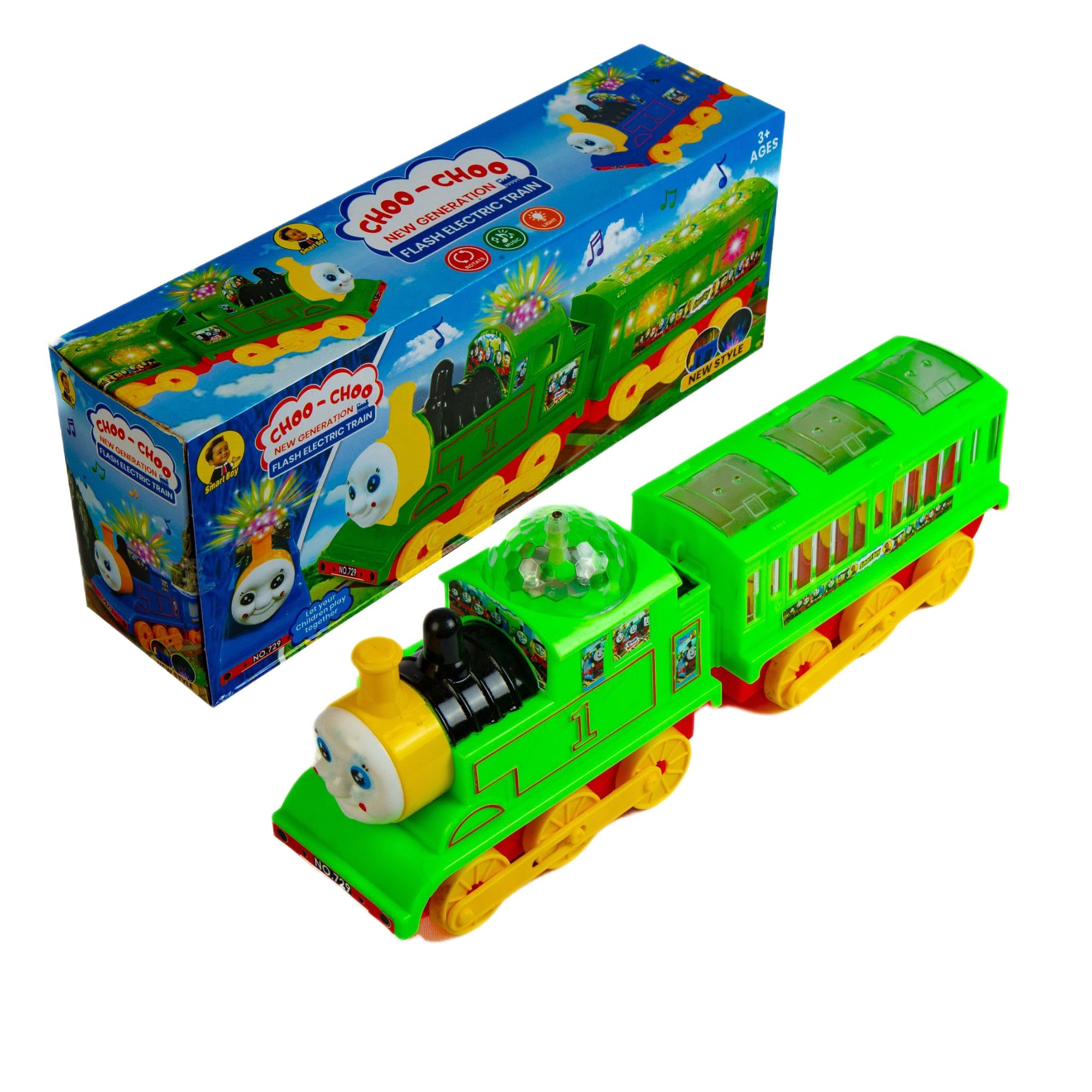 Buy KidzToys Train World Toy Set – Battery Operated Train with