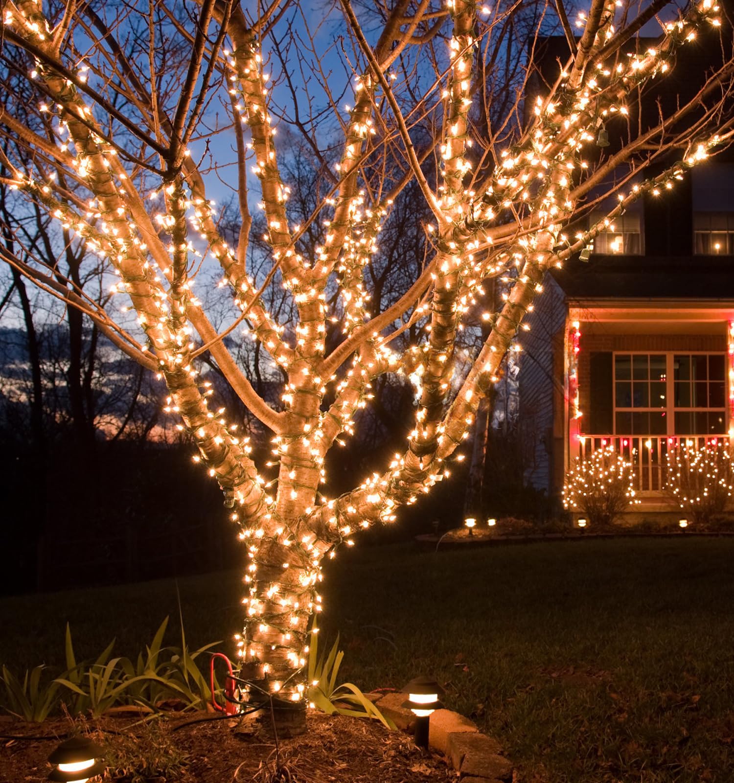 22 m, 200 LED, luci a energia solare, per esterni, 8 modalità, decorazione natalizia, balcone, impermeabile, catena luminosa a LED