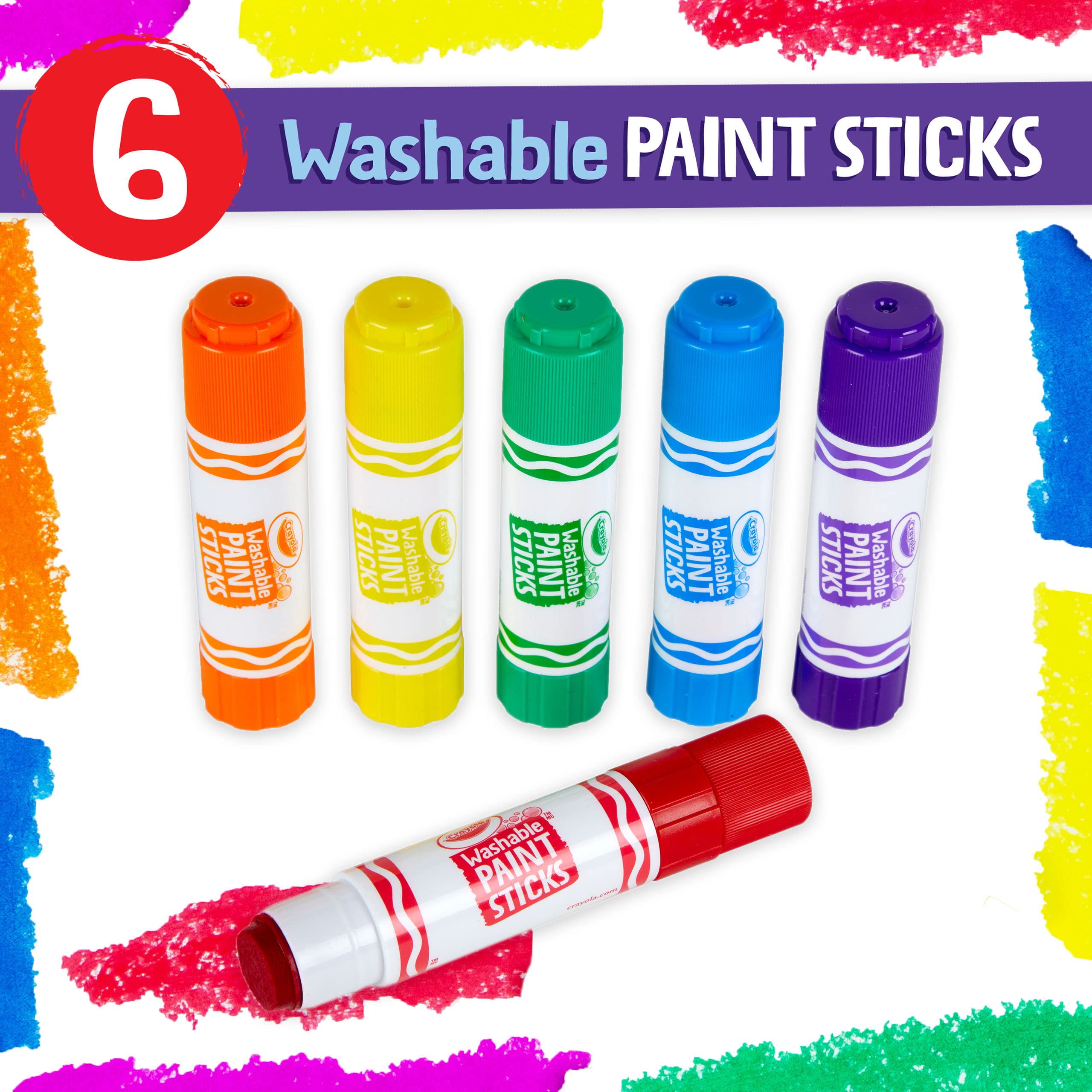 Crayola Paint Crayola Washable Kids' Paint Set 10-Color Set