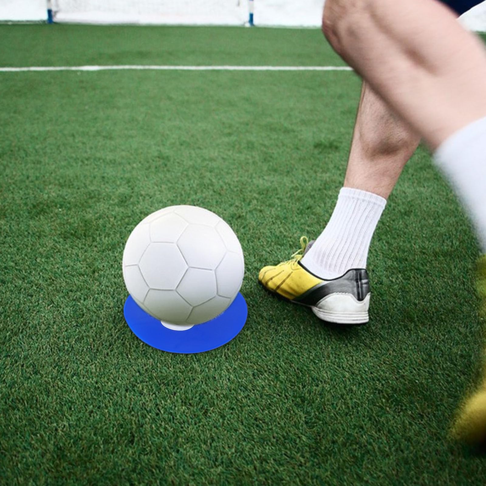 Ciieeo Marcadores de Entrenamiento de Fútbol para 10 Piezas de TPE Forma Circular para Definir Áreas y Entrenamiento Versátil Señalización Clara