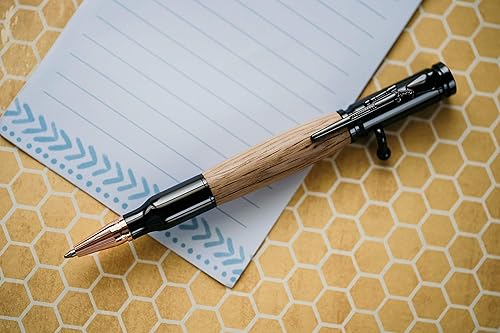 Miniatura 2 de Whisky Barrel Wood Bolt Action Bolígrafo (JD Whisky Barrel, Pen Only)