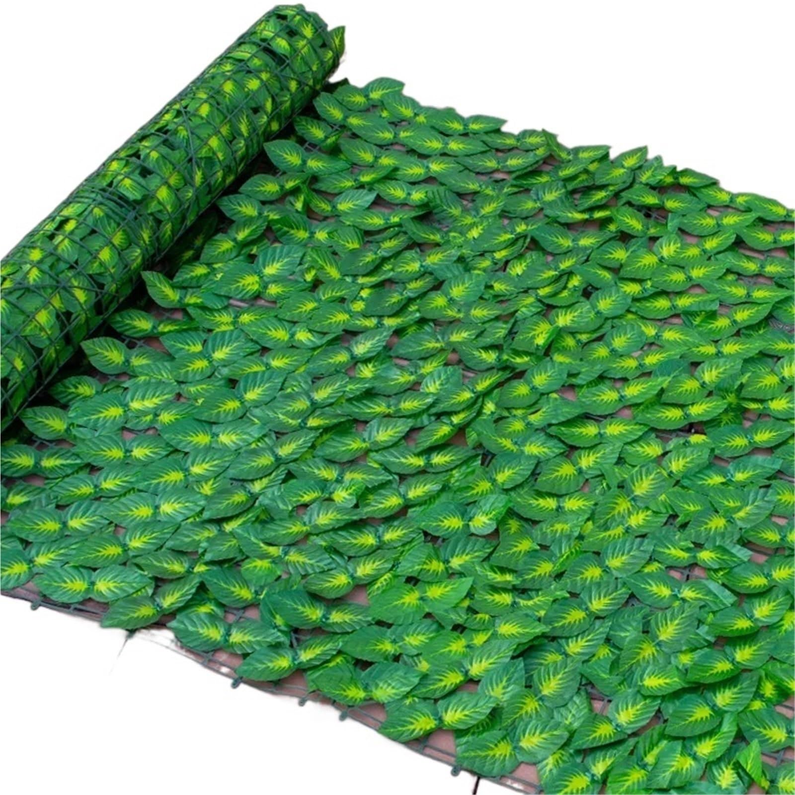 Mdsiokhj Color 2 Artificial Trellis Artificial Ivy Privacy Screen Strengthened Joint Prevent Leaves Falling Off Faux Hedge Panels Greenery Vines Fence For Outdoor(Color 2)