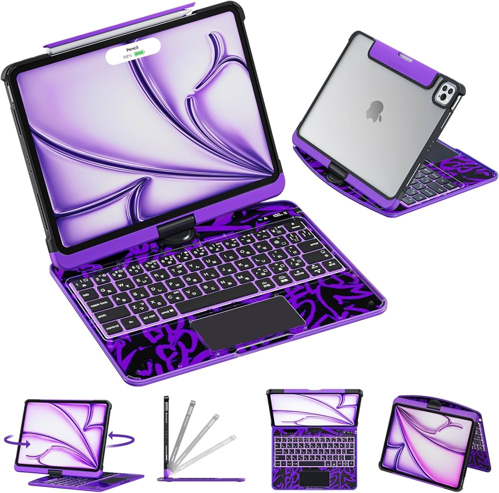 【新品】Sencela iPad Air 11インチ キーボードケース Amazon.co.jp: Sencela 2025新登場 iPad Air 11インチ 日本語配列