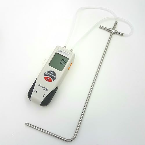 Miniatura 6 de PerfectPrime PT6300, tubo estático Pitot de acero inoxidable 304, longitud de 11.811 in x 4.331 in