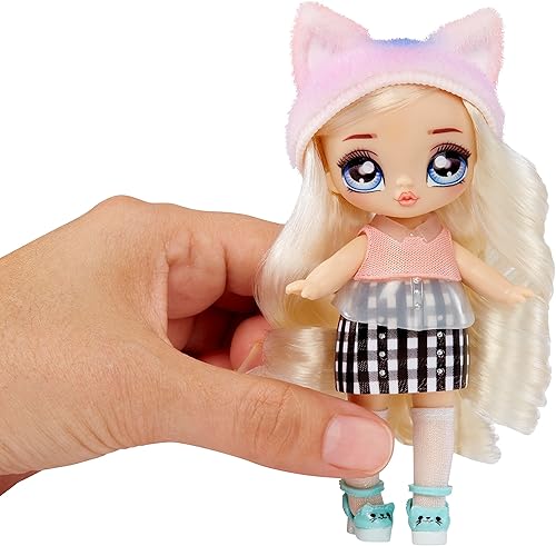 Miniatura 3 de Na Na Na Surprise Minis Series - Muñeca de moda de 2 a 4 pulgadas, embalaje misterioso con sorpresa de confeti, incluye muñeca, atuendo, zapatos,