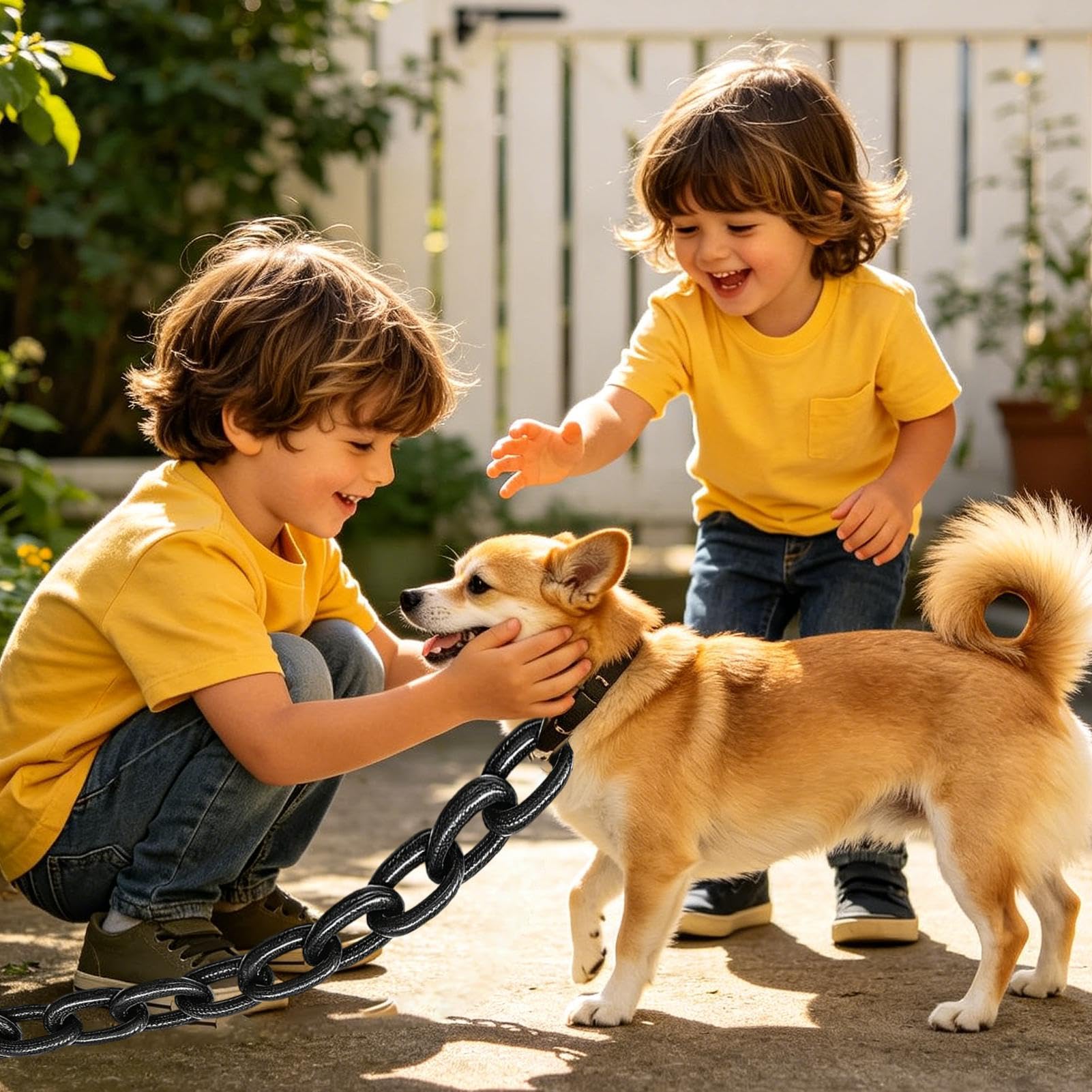 Correa para perros para exteriores Cable de entrenamiento con forma hierro | Cable de Amarre para Perros Exteriores, Patio, Playa, Camping, Senderismo, Viajes, Parque, Jardín, Paseo