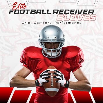 Jester face Football Gloves Silicone Grip Youth Football Receiver Gloves Joker Receiver Glove Kids Receiving Glove for Youth Kids Men Adult & Unisex