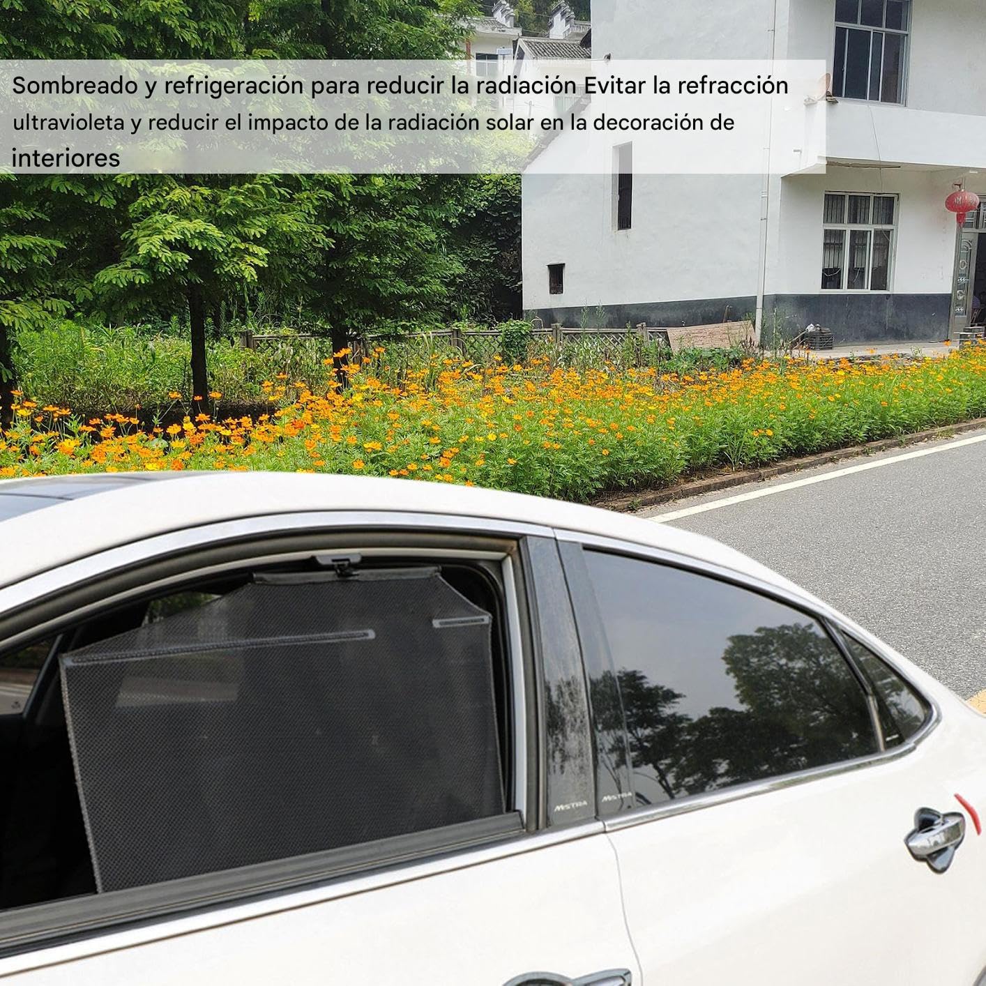 Tendine Parasole Per Auto Alzata Automatica Tendine Oscuranti | per Interni Auto, Schermo Bloccante Luce per Protezione Privacy Camion e Viaggio in Strada