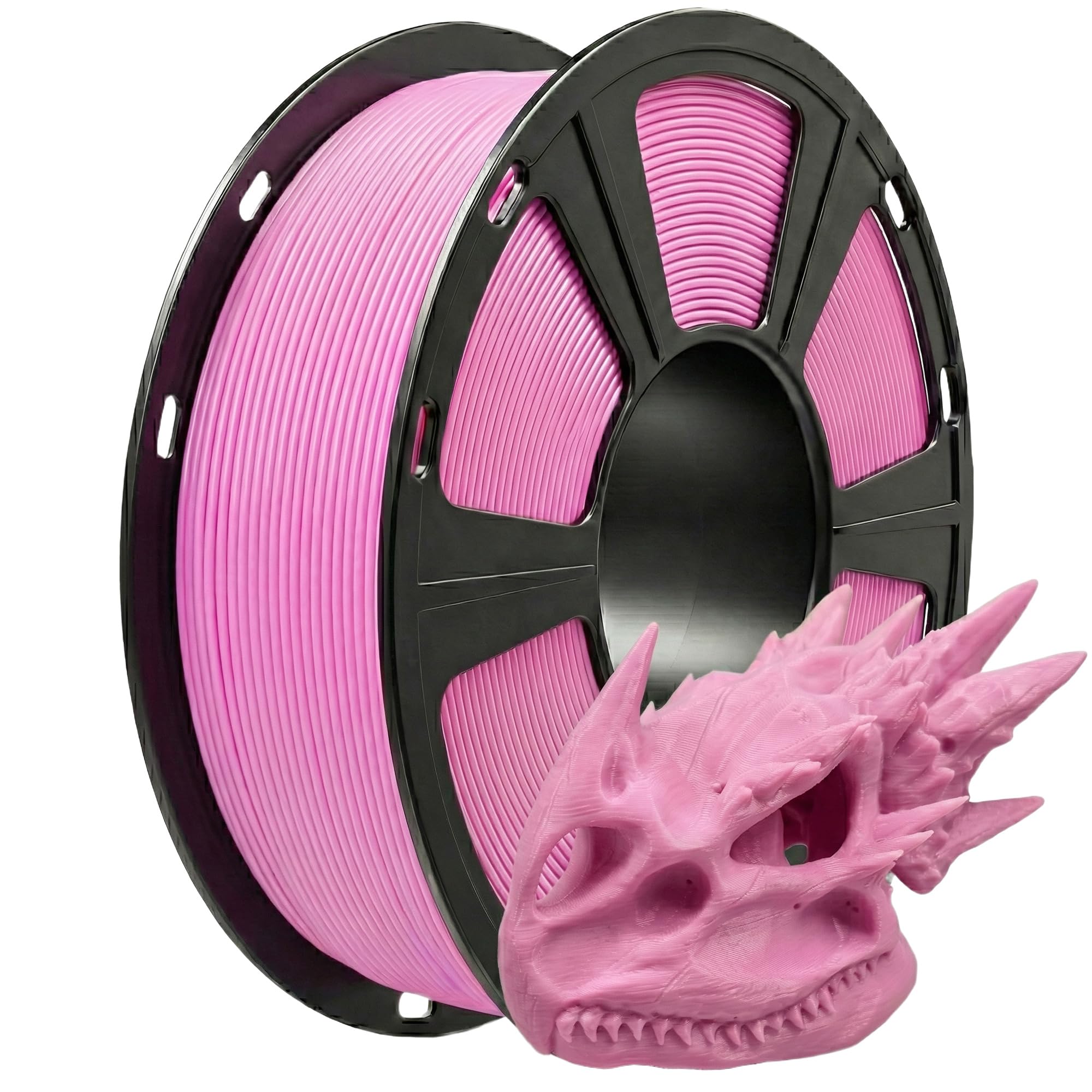 PLA Filament 1.75mm Pink 1KG Perfectly Wound Accuracy +/-0.02mm PLA Basic 3D Printer Filament