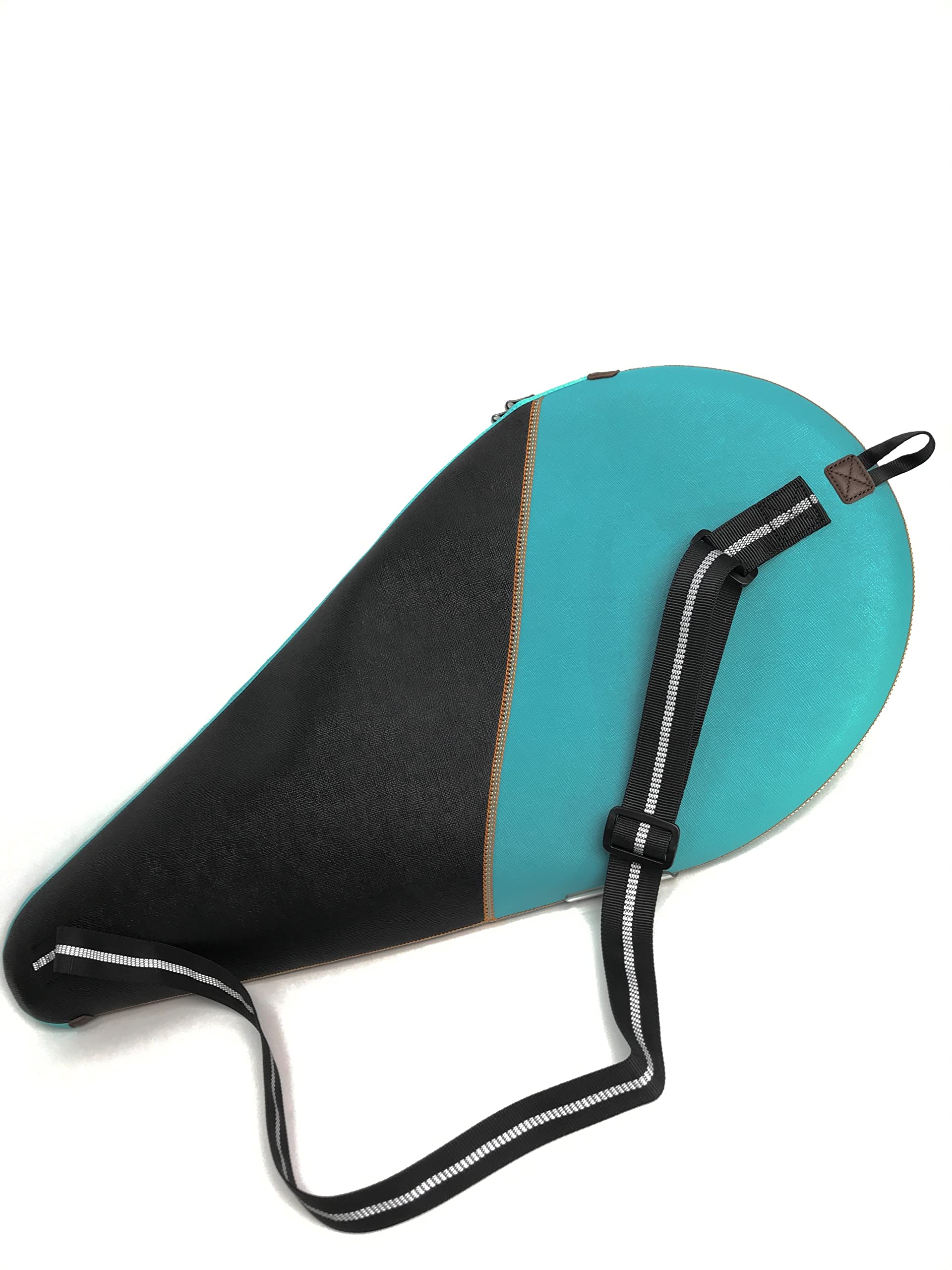 Tennis Bag, Neoprene Single Tennis Racket bag, Bag for Tennis Racquet, AJ31-573 Blue/Black 71cm x 31cm