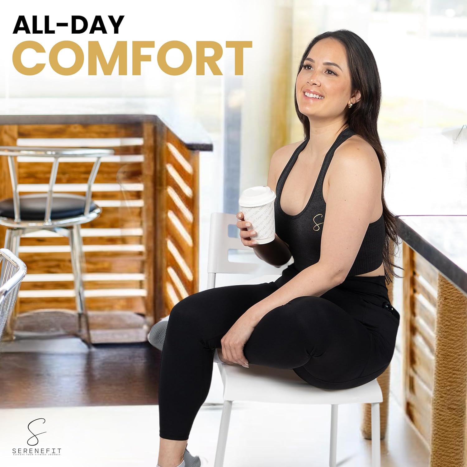 Yoga Pants with Pockets for Women Tummy Control High Waisted Buttery Soft Gym Leggings Workout Clothes for Women - Image 5