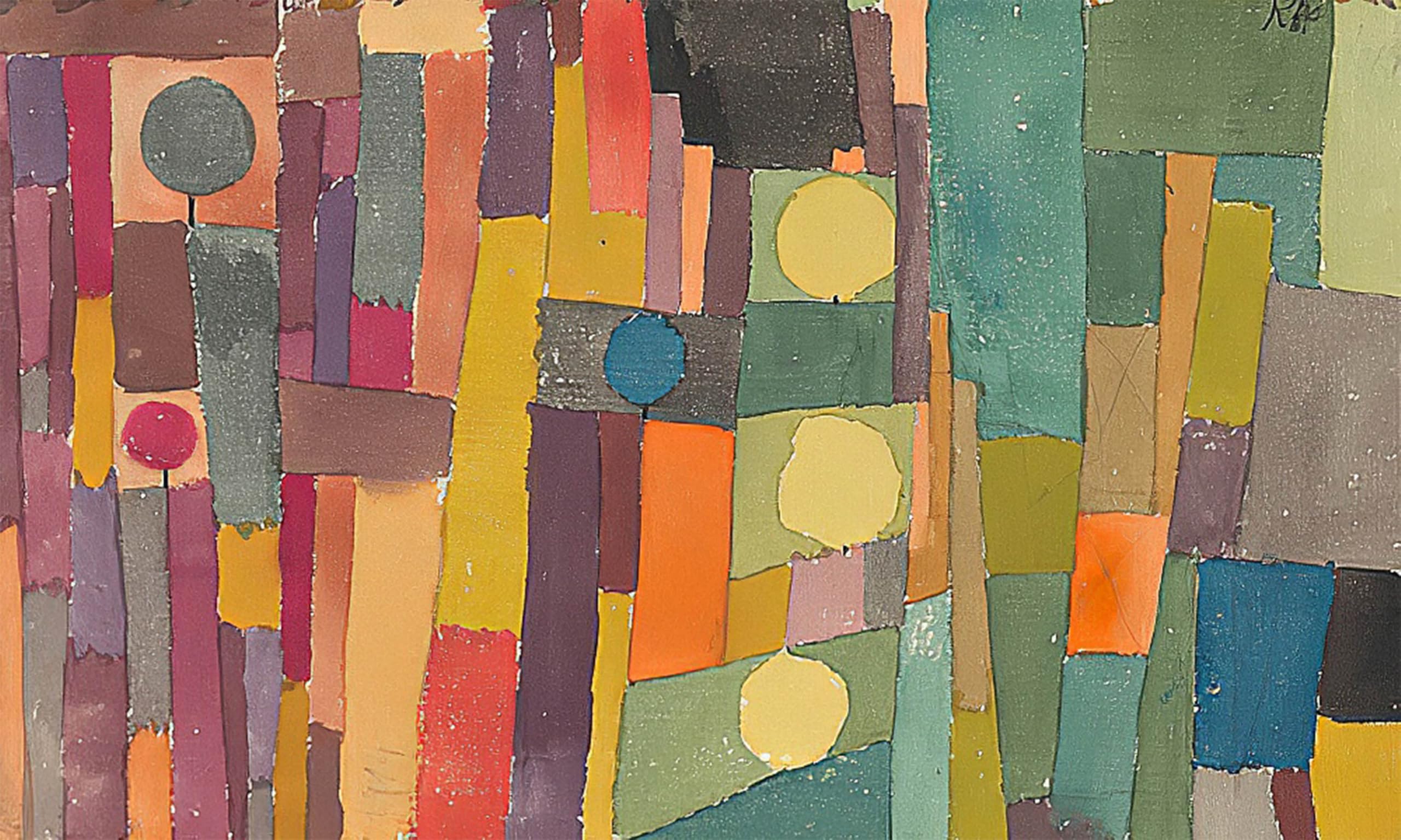 SERENDIPITP Vintage Wall Art Canvas Nordic Poster Canvas Print Picture in the Style of Kairouan Translated Into Moderate by Paul Klee Wall Art Poster for Home Decor 60x90cm