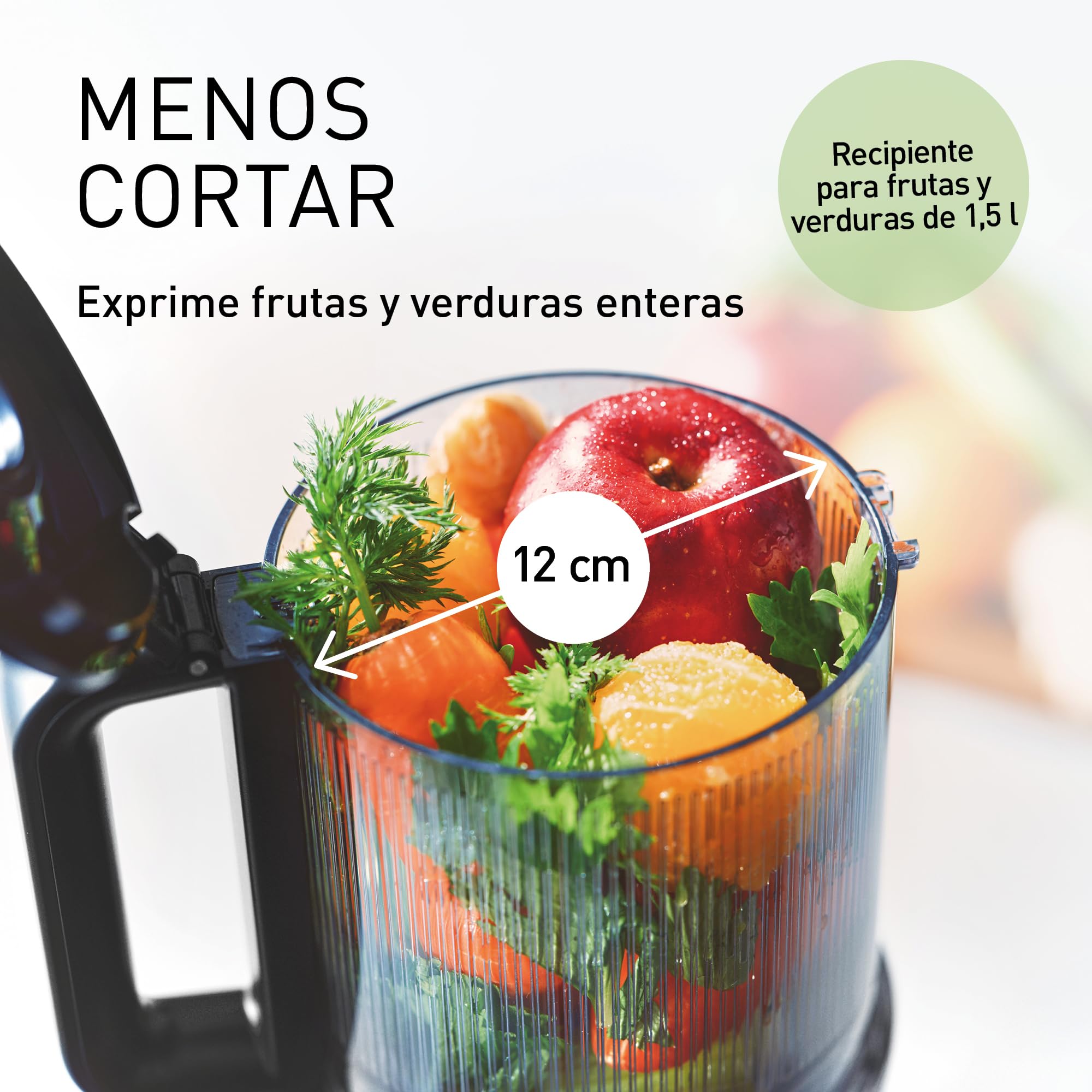 Panasonic Slow Juicer MJ-L800HXE Licuadora, Prensado En Frío, Color Plata