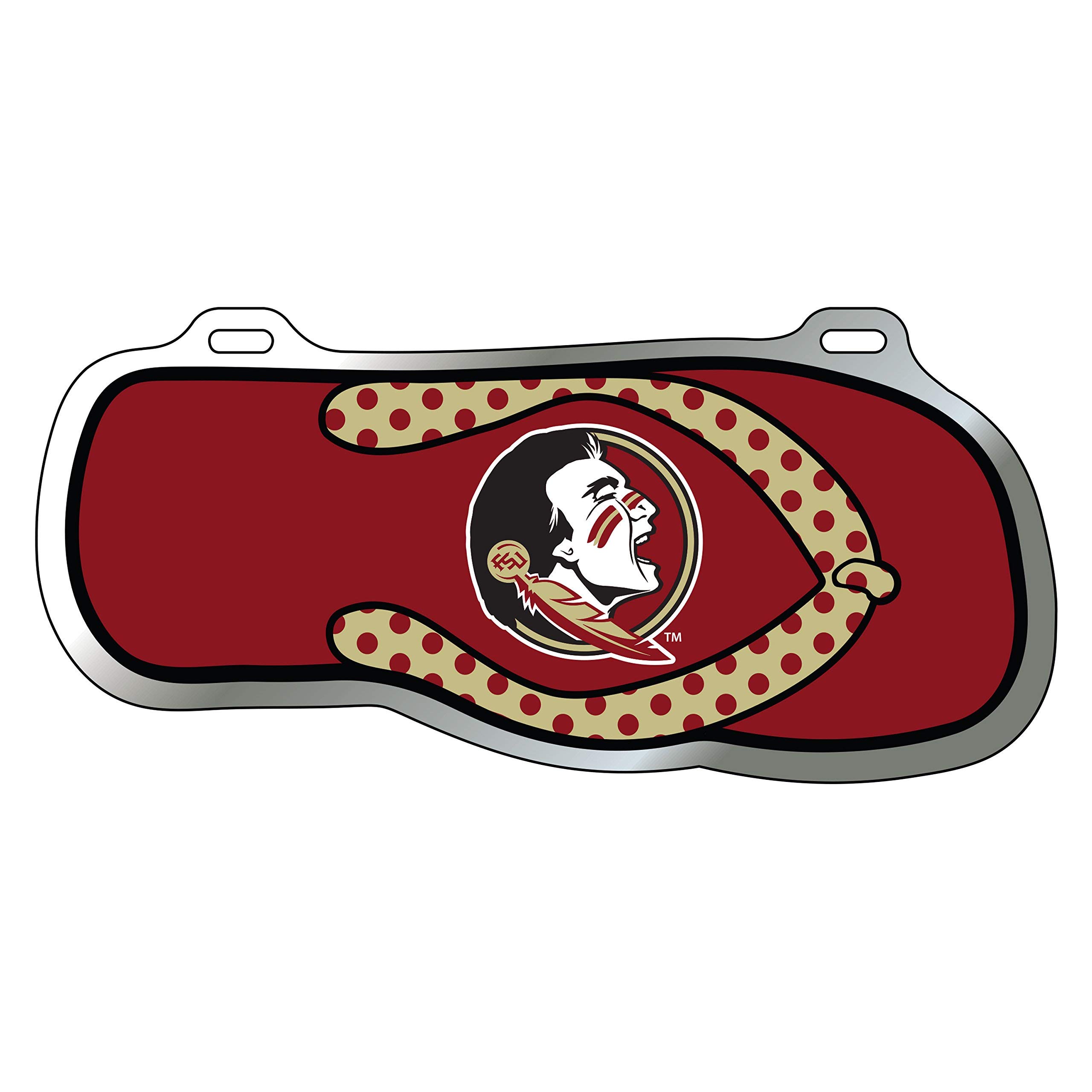 Craftique Florida State University Vinyl Flip Flop License Plate