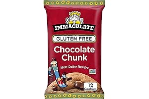 Immaculate Baking Chocolate Chunk Cookie Dough: A Gluten-Free Treat for Cookie Enthusiasts
