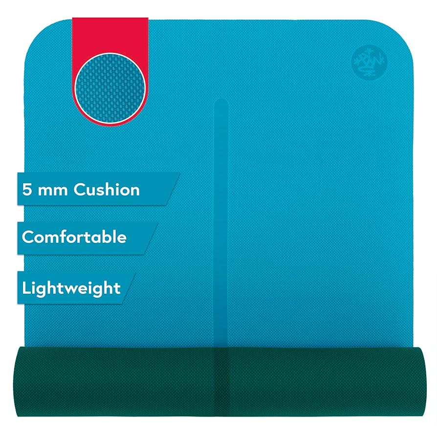 manduka BEGIN YOGA MAT リバーシブル Manduka Begin Yoga Mat – Premium 5mm Thick Yoga Mat with