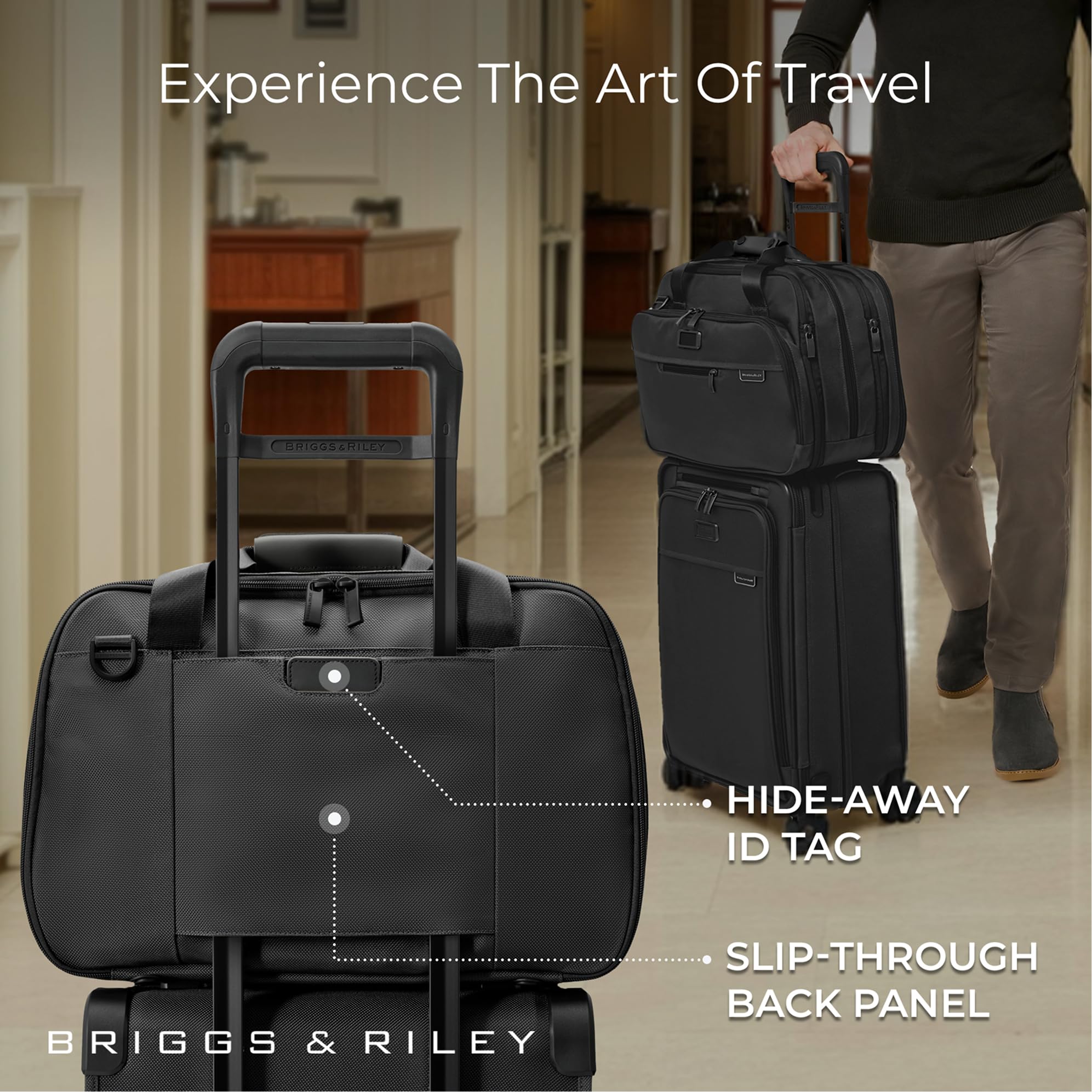Briggs & Riley Travelware Unisex Baseline Erweiterbare Kabinentasche